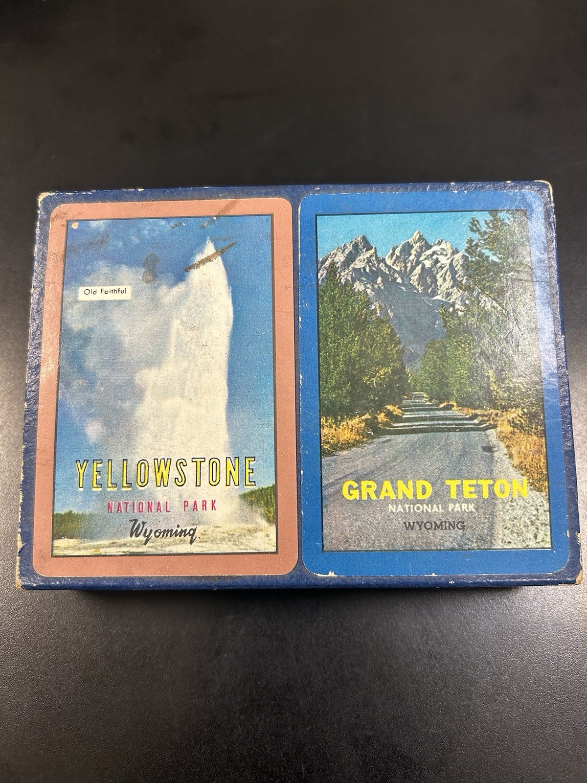 Yellowstone/Grand Teton National Park Souvenir Playing Card Set, Ace Co Japan