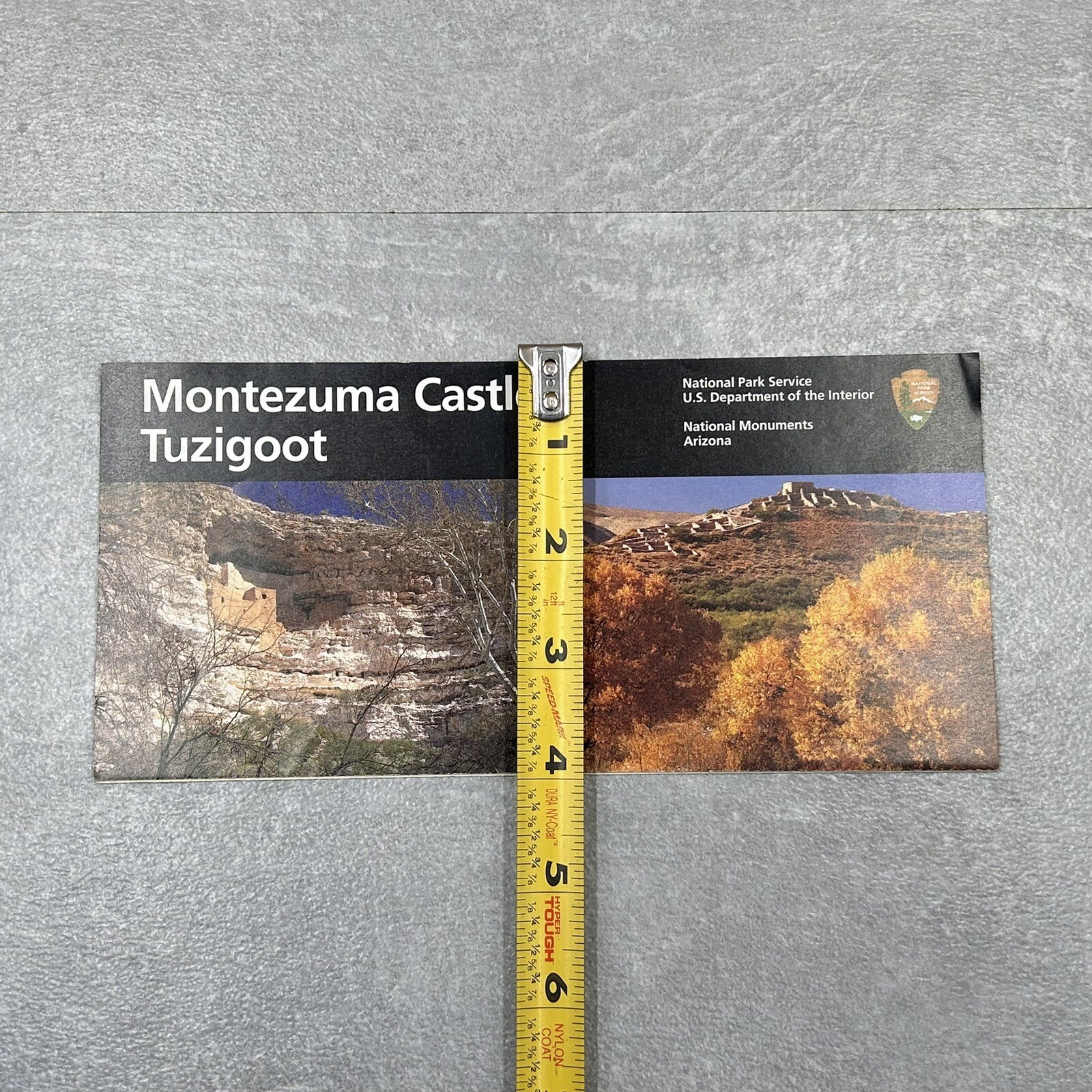 2006 Montezuma Castle Tuzigoot National Park Service Official Map and Guide
