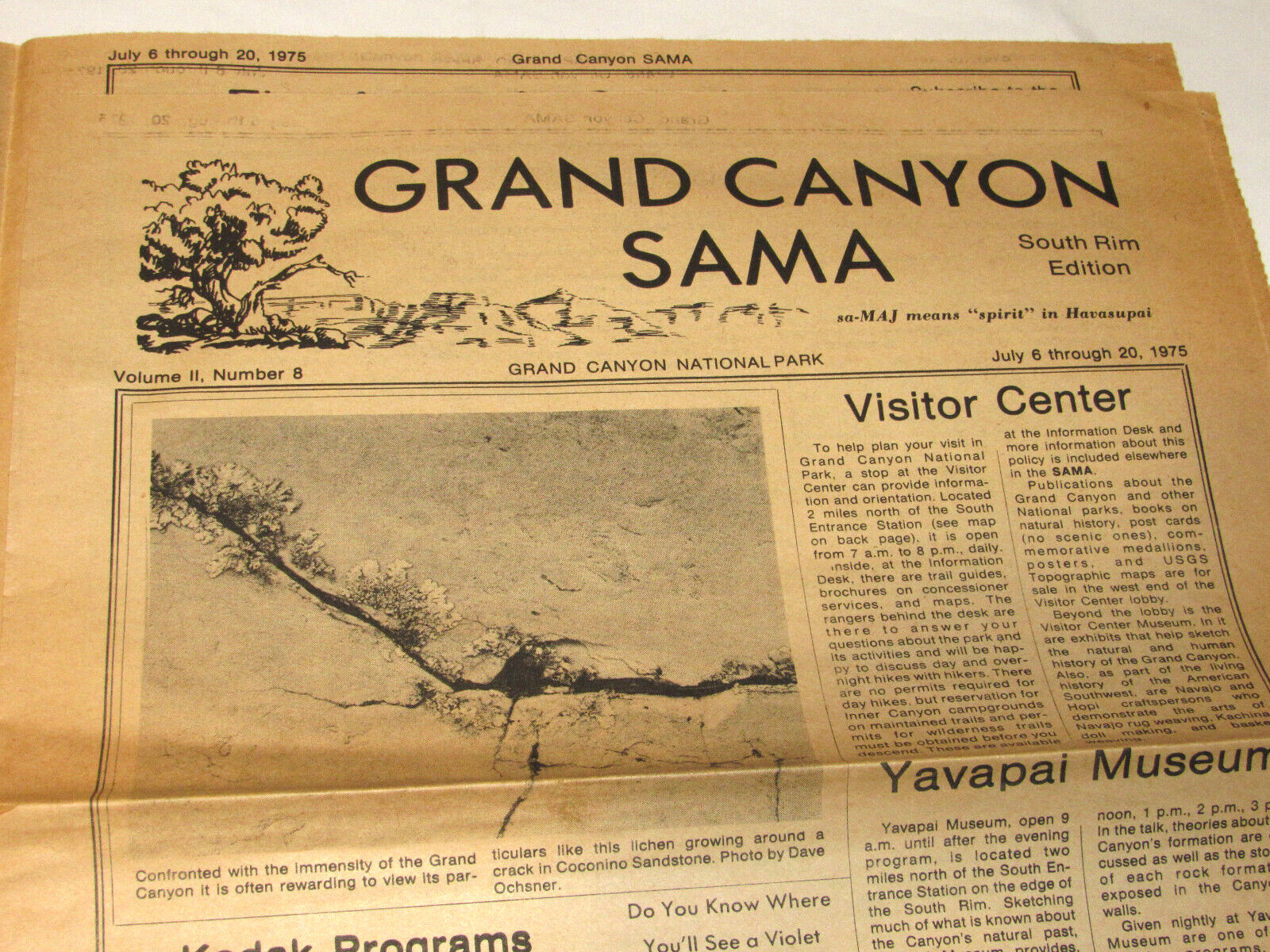 3 1975 NATIONAL PARK ENTRANCE PERMITS! GRAND CANYON/SEQUOIA/PETRIFIED FOREST+MAP