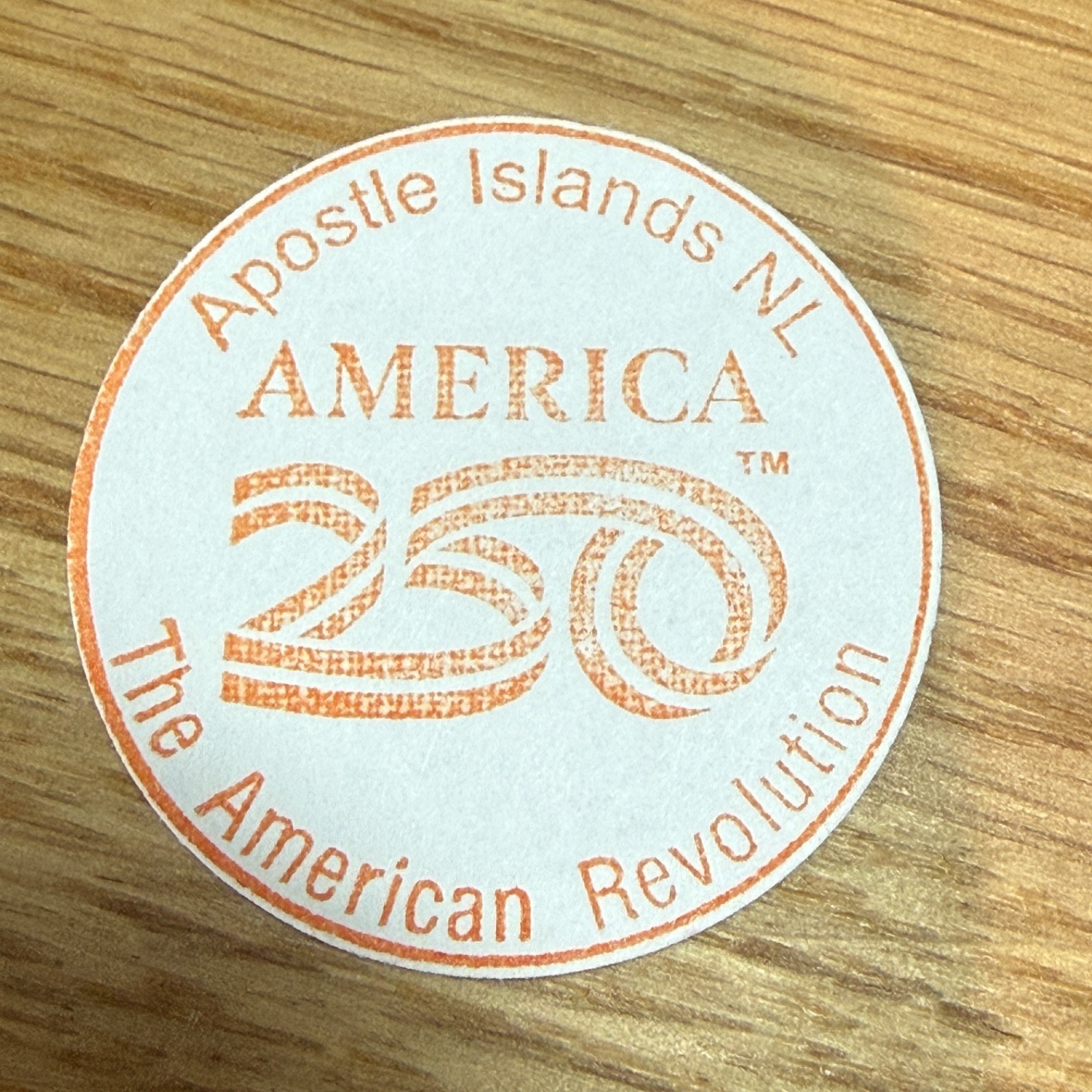 Apostle Islands National Seashore America 250 National Park Passport Stamp