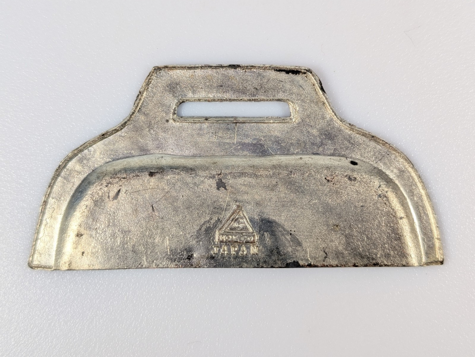 Vtg Souvenir of the Ozarks Bagnell Dam Silver Colored Crumb Tray Mini Dust Pan
