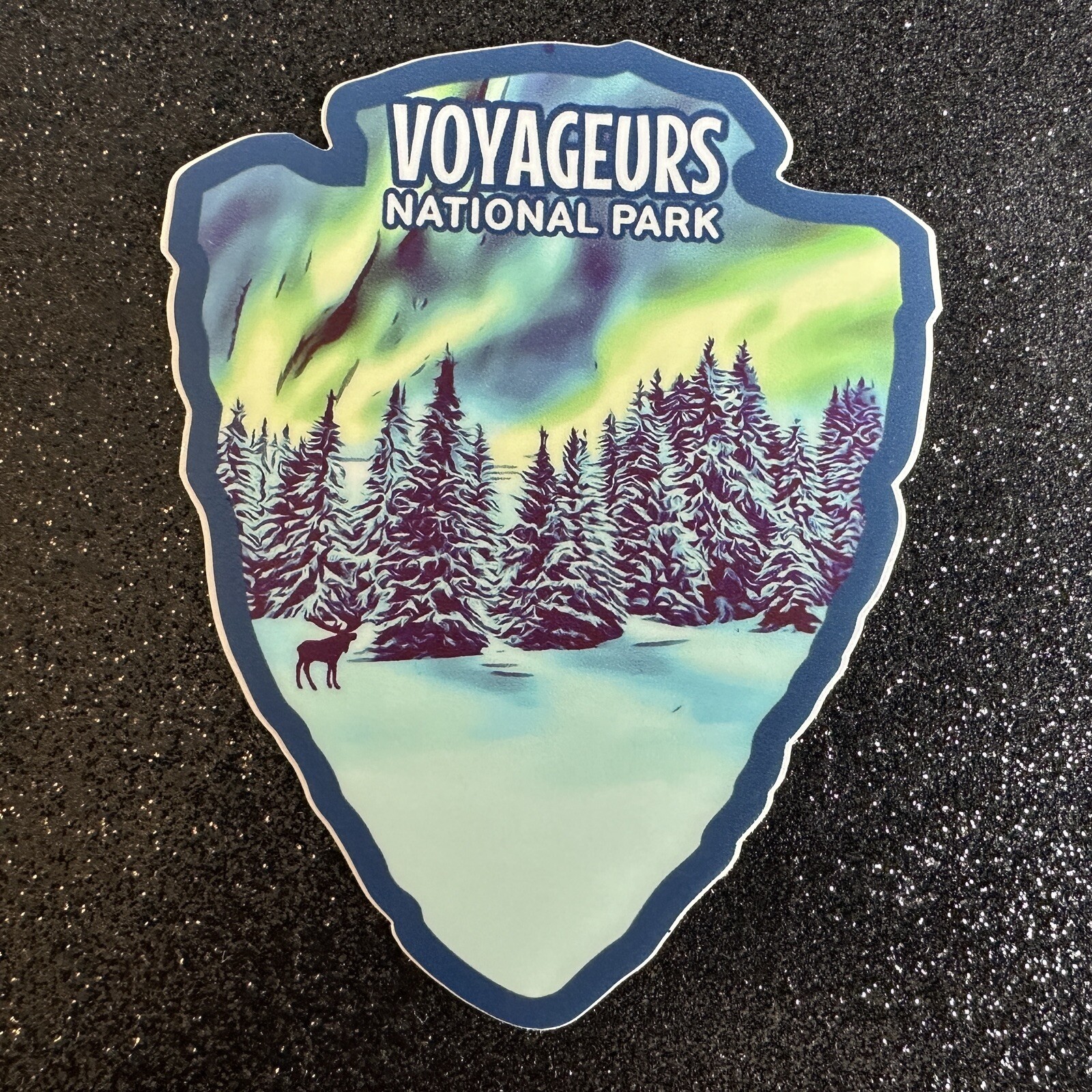 Voyageurs National Park Weatherproof Vinyl Sticker