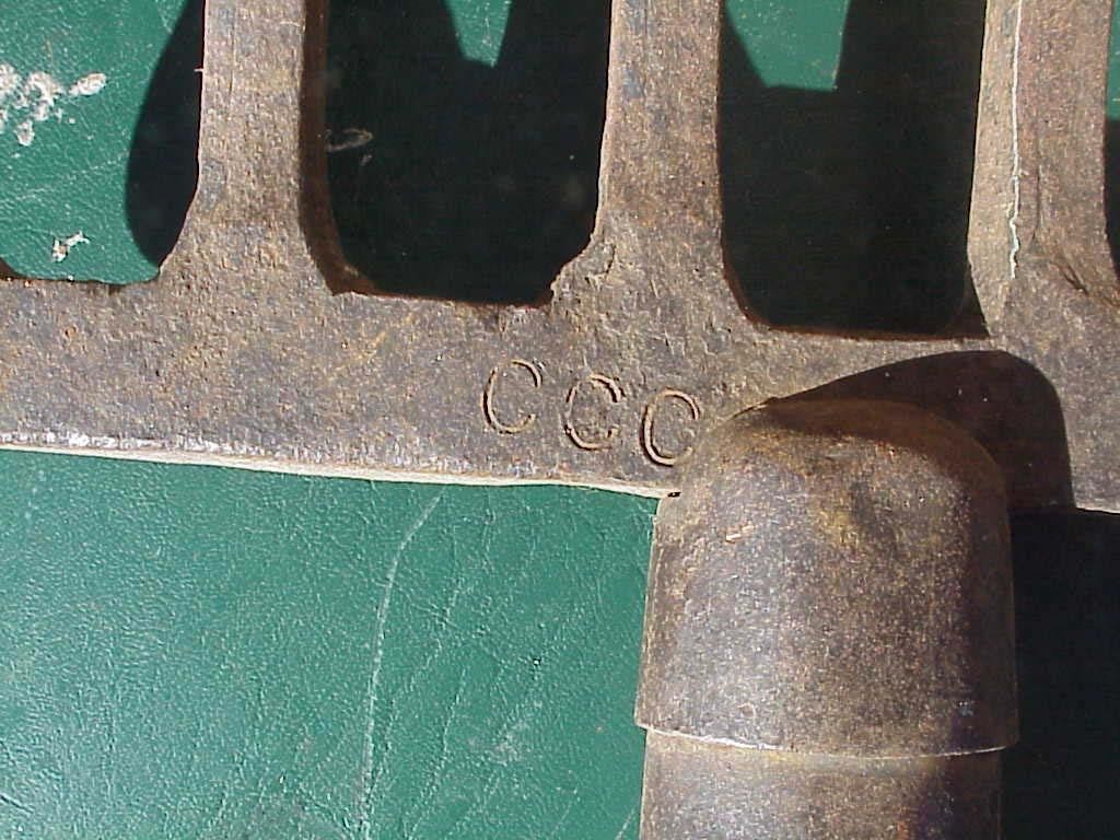 1930s Vintage CCC Camp 8 Tine Silage & Stable Manure Pitch Fork Rare USFS