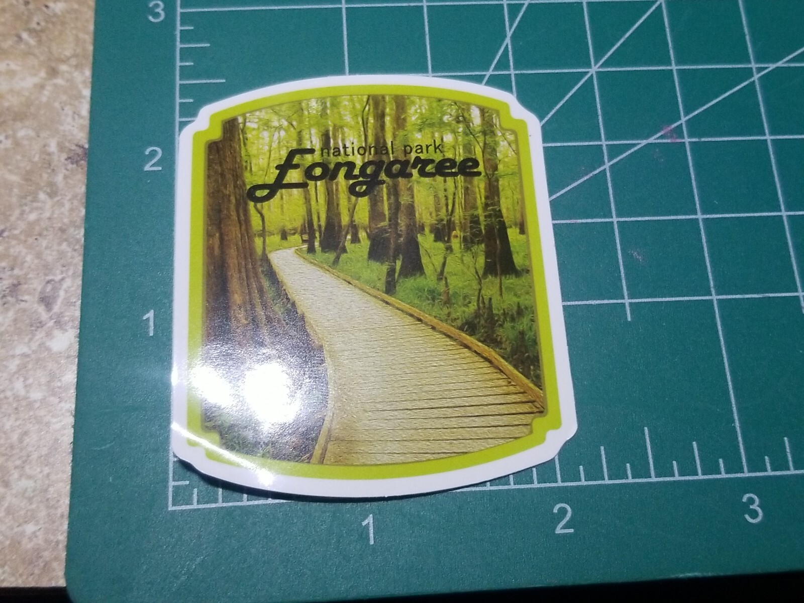 Fongaree National Park Vinyl Sticker / Decal. Waterproof 2″ X 2.5″