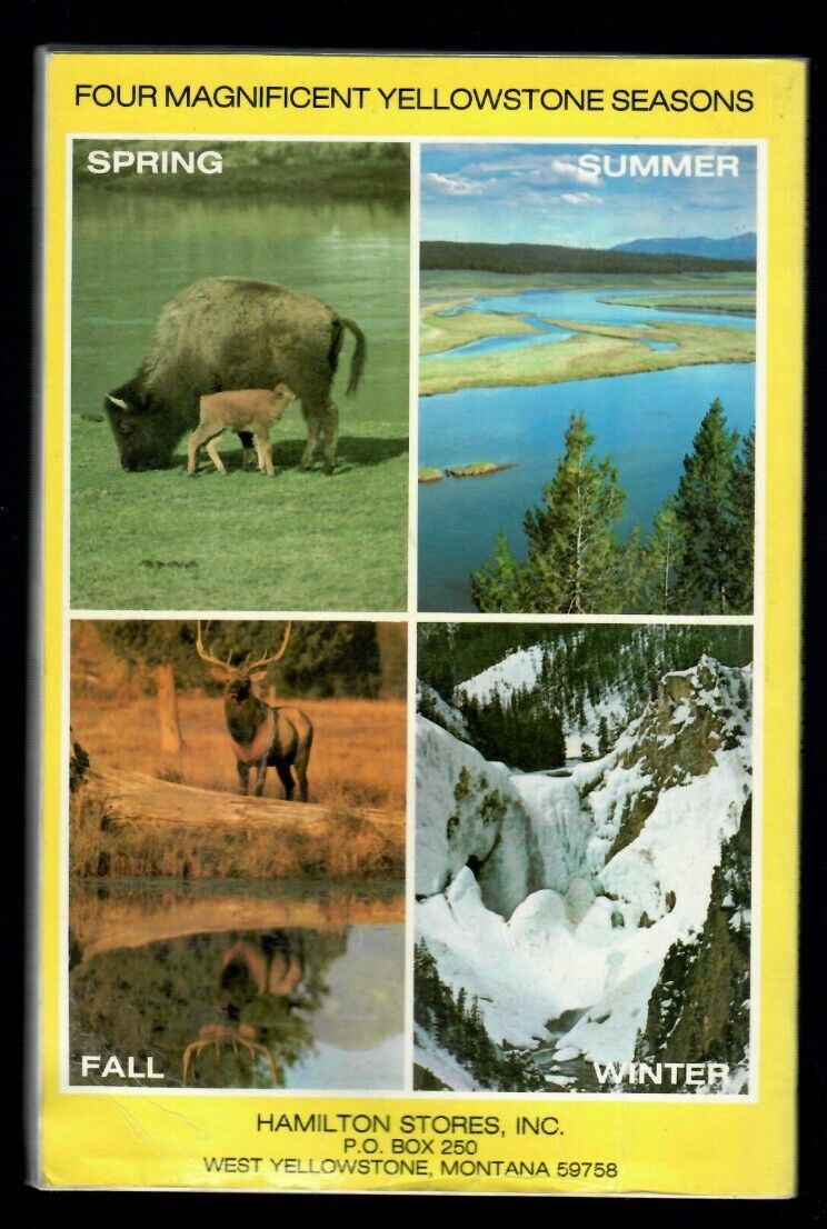 Yellowstone National Park Hamilton’s Guide by Cundall & Lystrup (Hamilton, 1987)