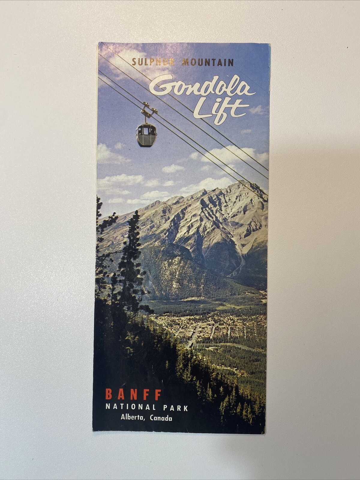Vintage Skyway Gondola Banff Vancouver Alberta Canada Travel Brochure Lot of 2
