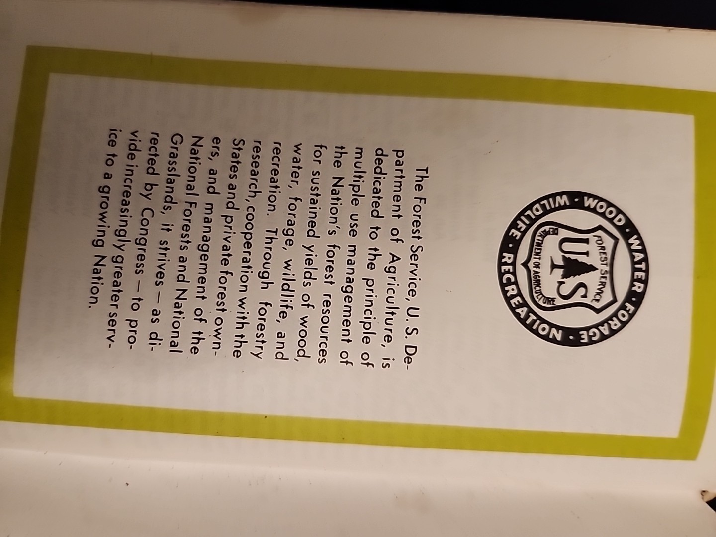 1968 Important Eastern Forest Trees Vintage Identification Book Agriculture Dept