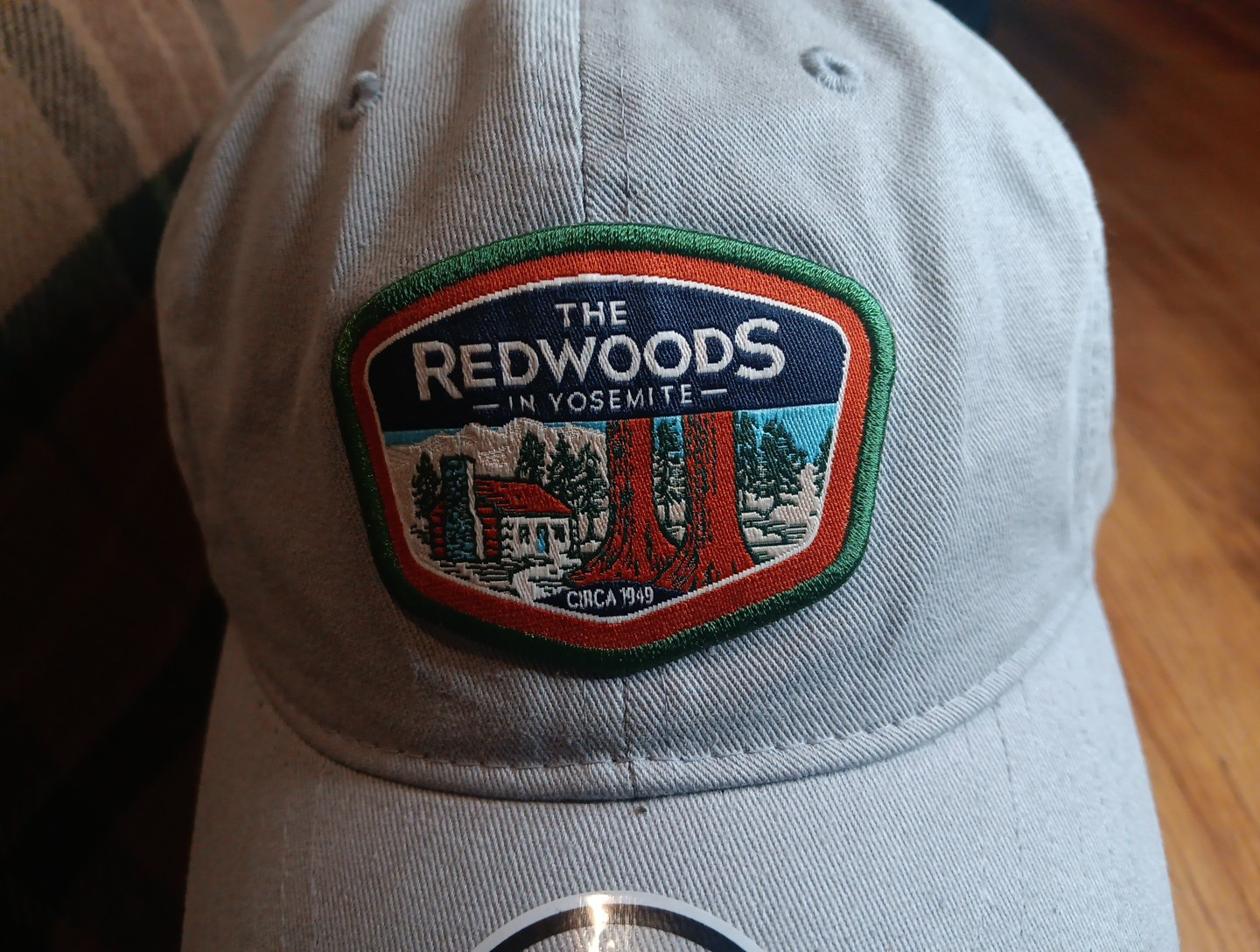 Yosemite National Park The Redwoods Hat Cap Adjustable Zephyr Cotton California