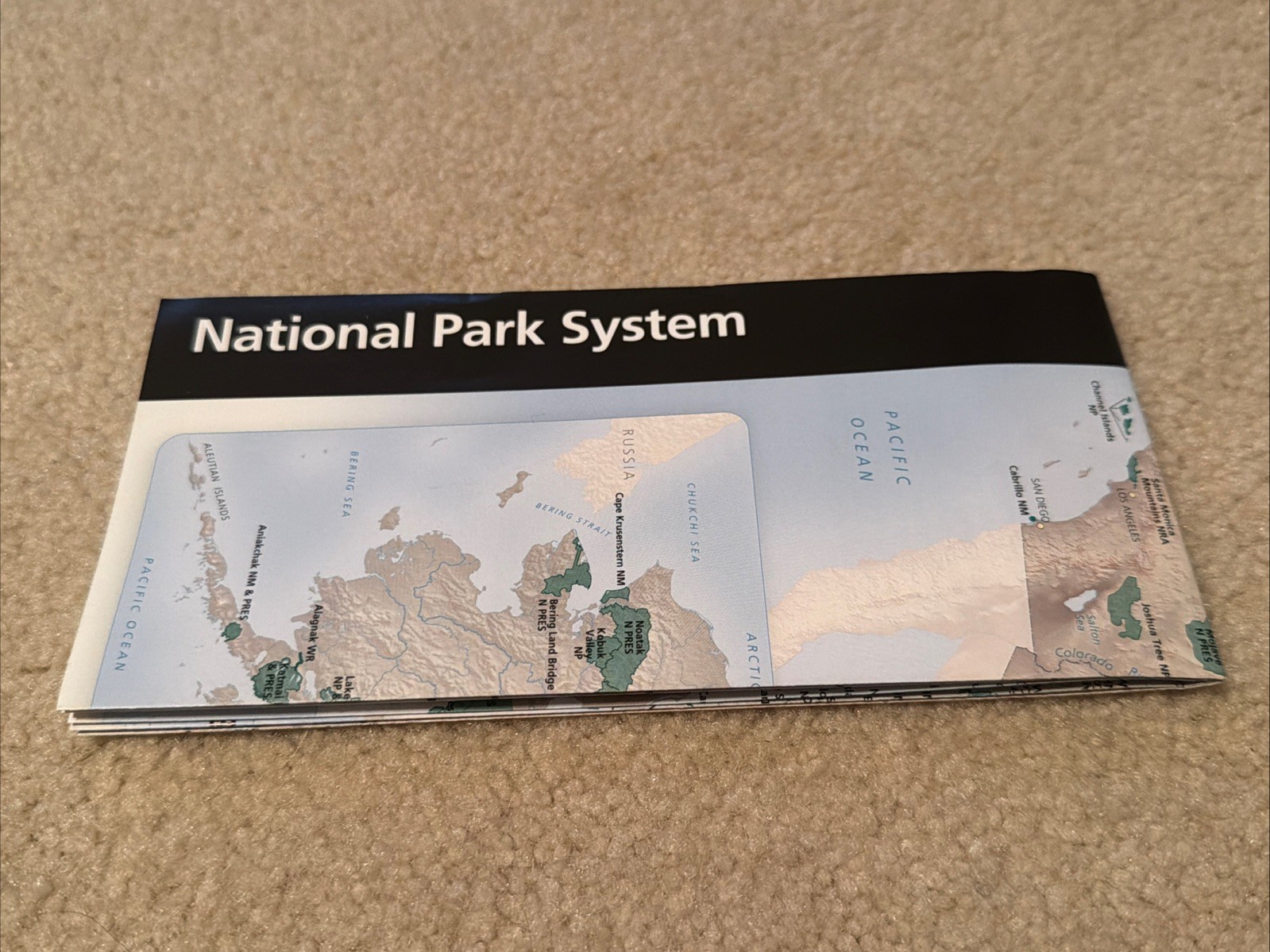 National Park System Map And Guide 2026 Unigrid Brochure – NEW NPS