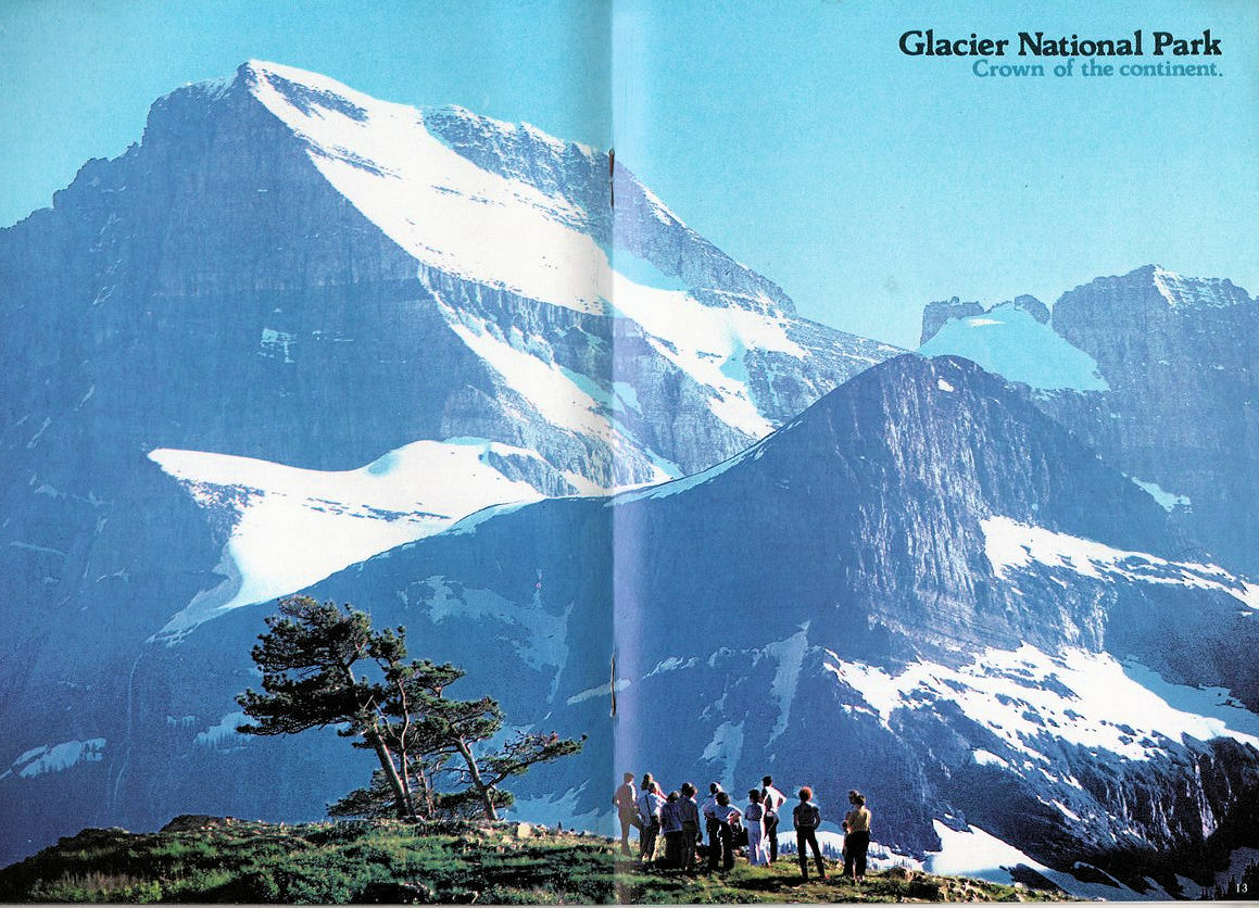 Vintage 1950s “Montana, The Original” Full color Tourist Guide National Parks