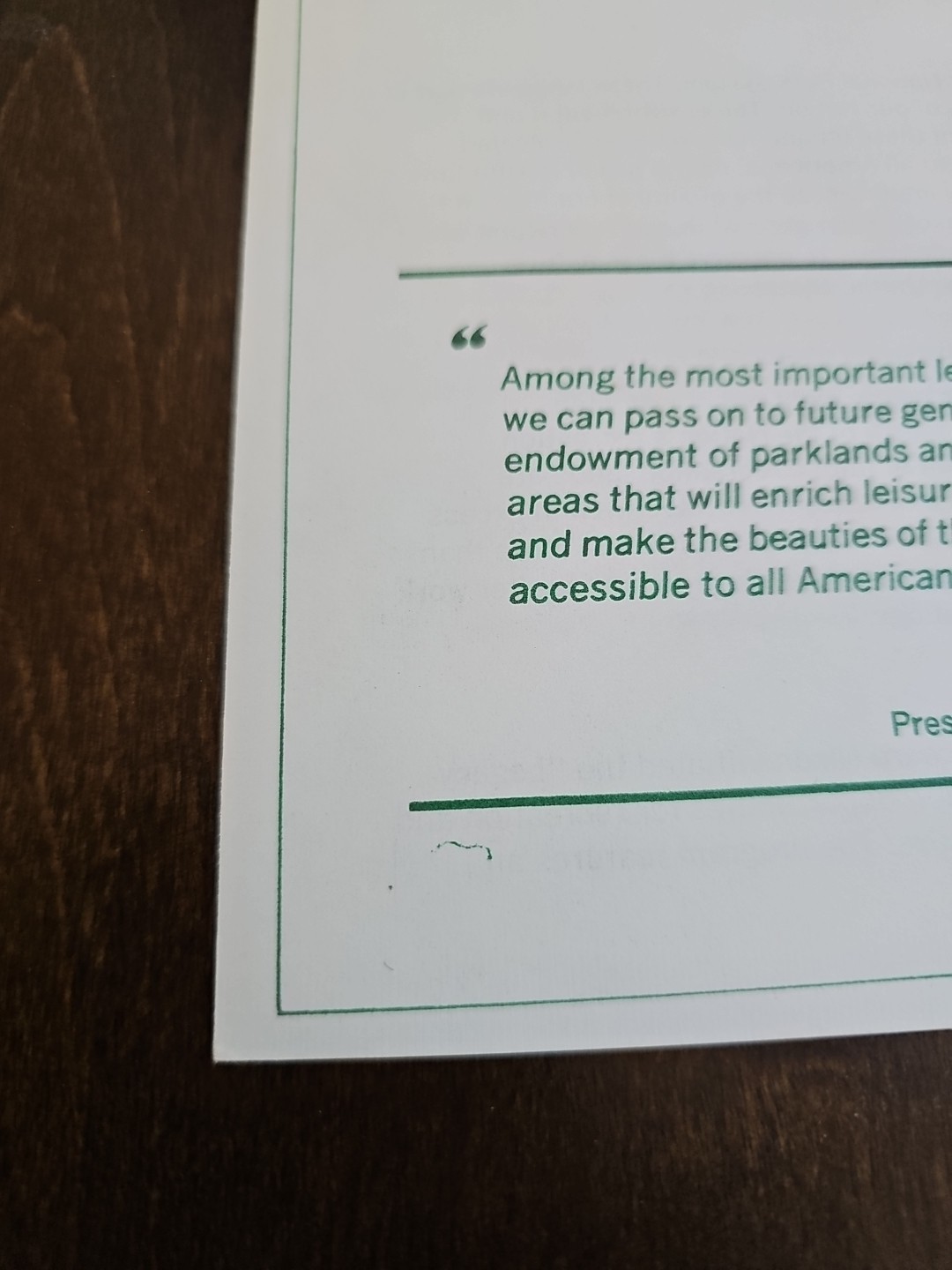 Vtg 1972 Legacy Of Parks “Bringing Parks To The People” Us Dept Of Interior