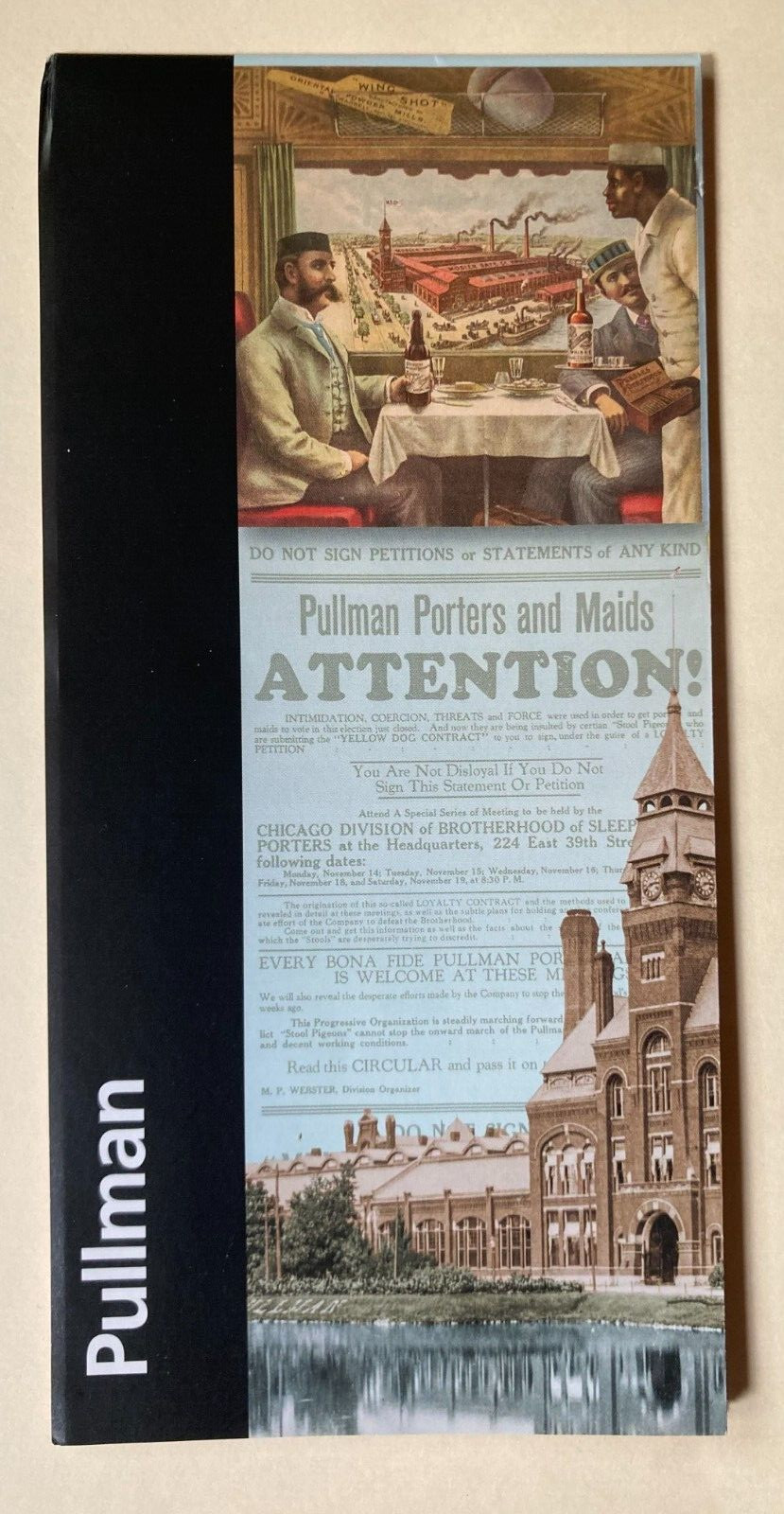 Newest PULLMAN NATIONAL PARK UNIGRID BROCHURE Map 2023 Black History Illinois