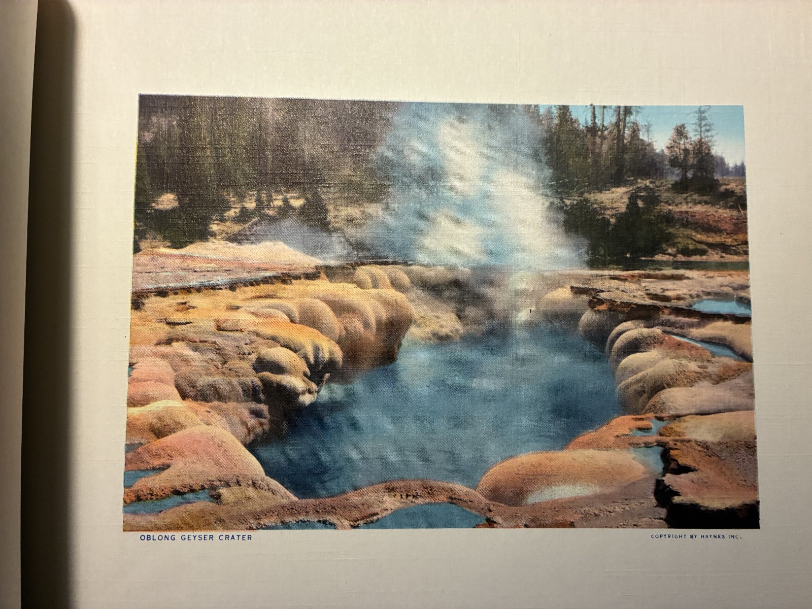 Vintage 1930’s Treasures of Yellowstone National Park Souvenir Photo Book