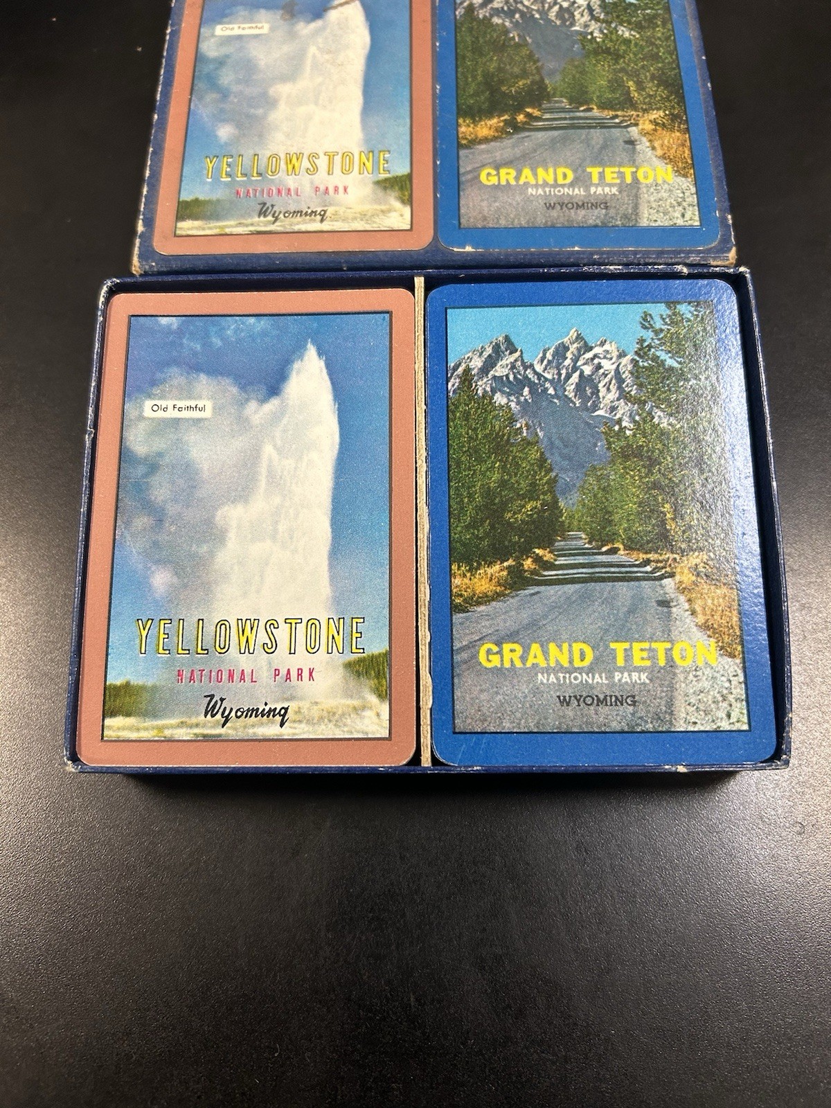 Yellowstone/Grand Teton National Park Souvenir Playing Card Set, Ace Co Japan