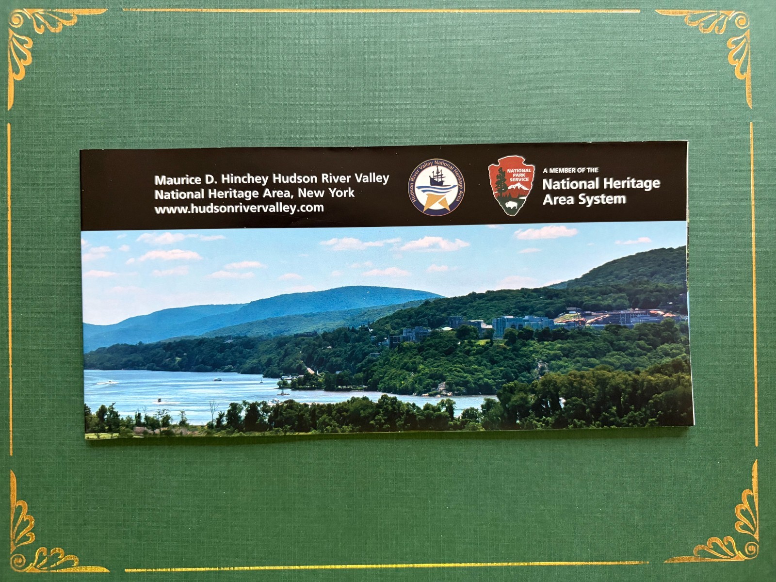 HUDSON RIVER VALLEY NATIONAL PARK SERVICE NEW YORK HERITAGEAREA UNIGRID BROCHURE