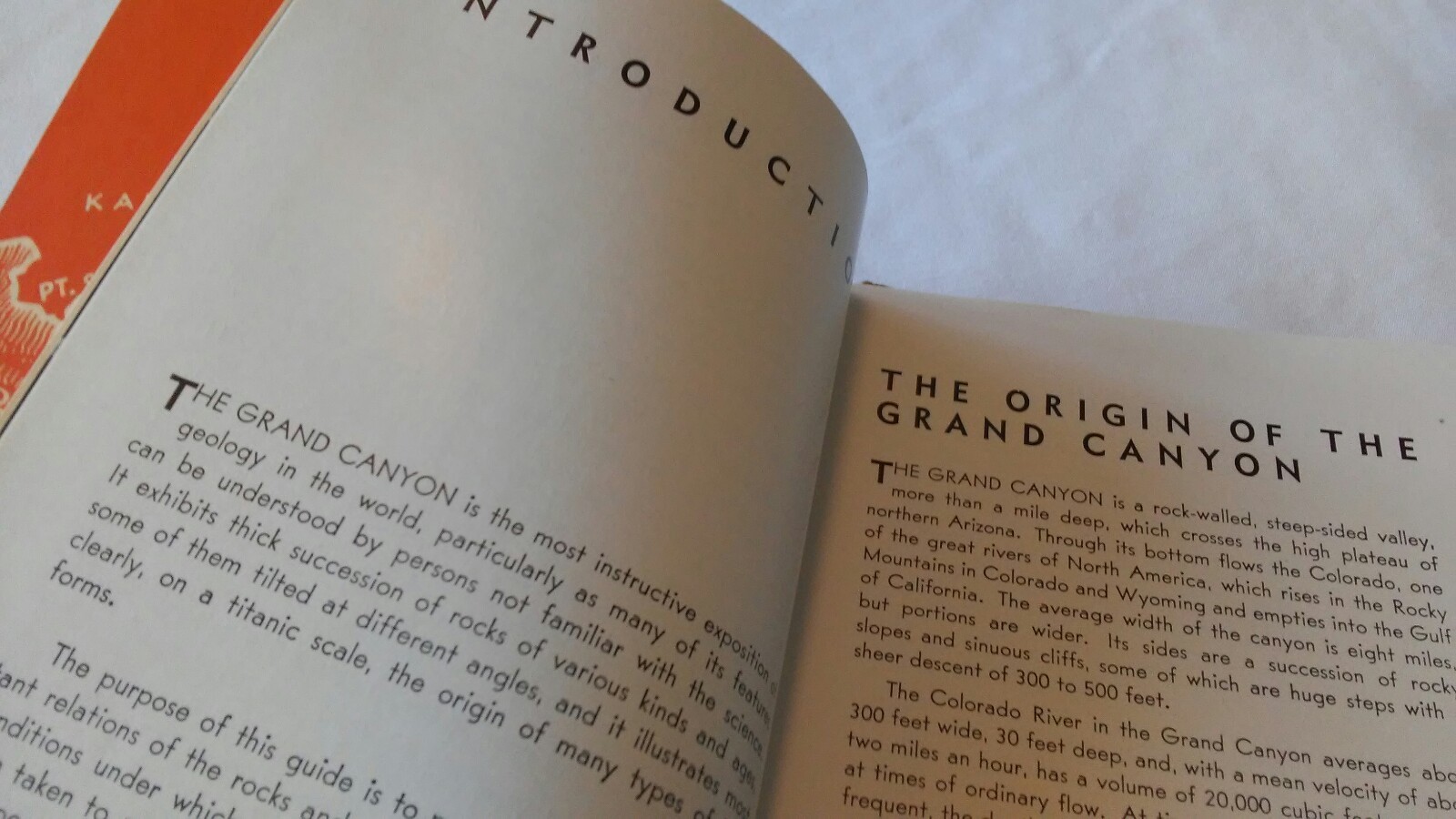 Vintage 1956 Story of the Grand Canyon Book How It Was Made