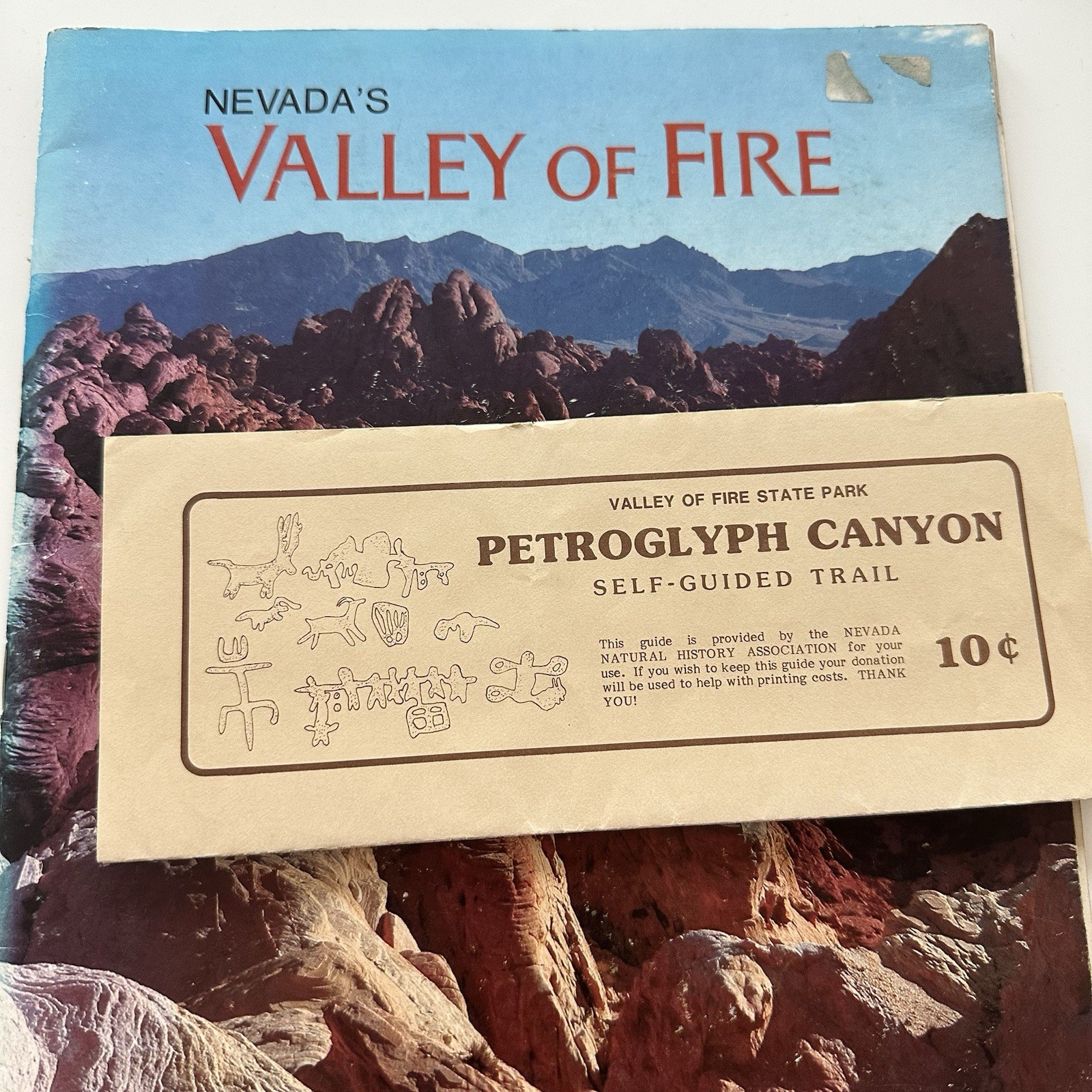 Vintage 1976 Nevada’s Valley Of Fire Booklet + Trail Guide