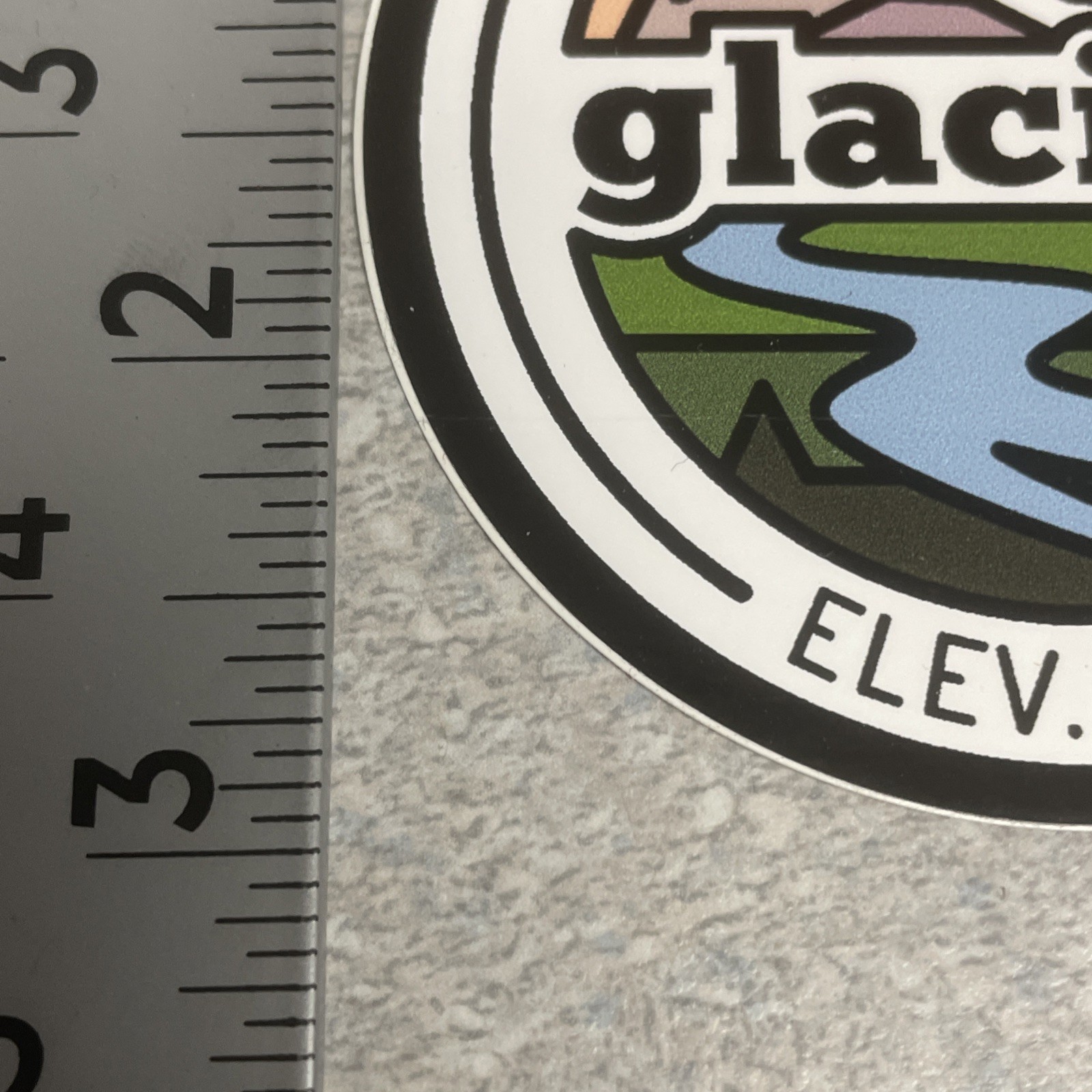 Decal – Outdoor – Glacier National Park- Logan Pass – Color New