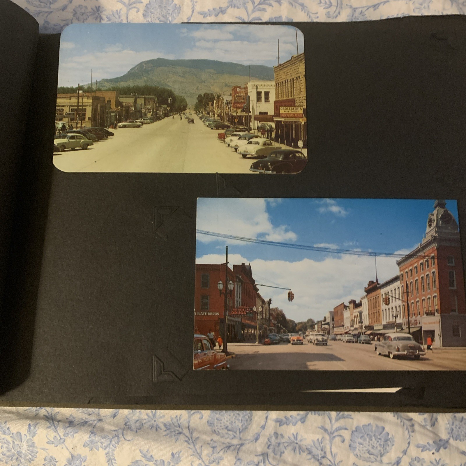 Yellowstone National Park & Western Trip Leather Photo Album W/RPC’s