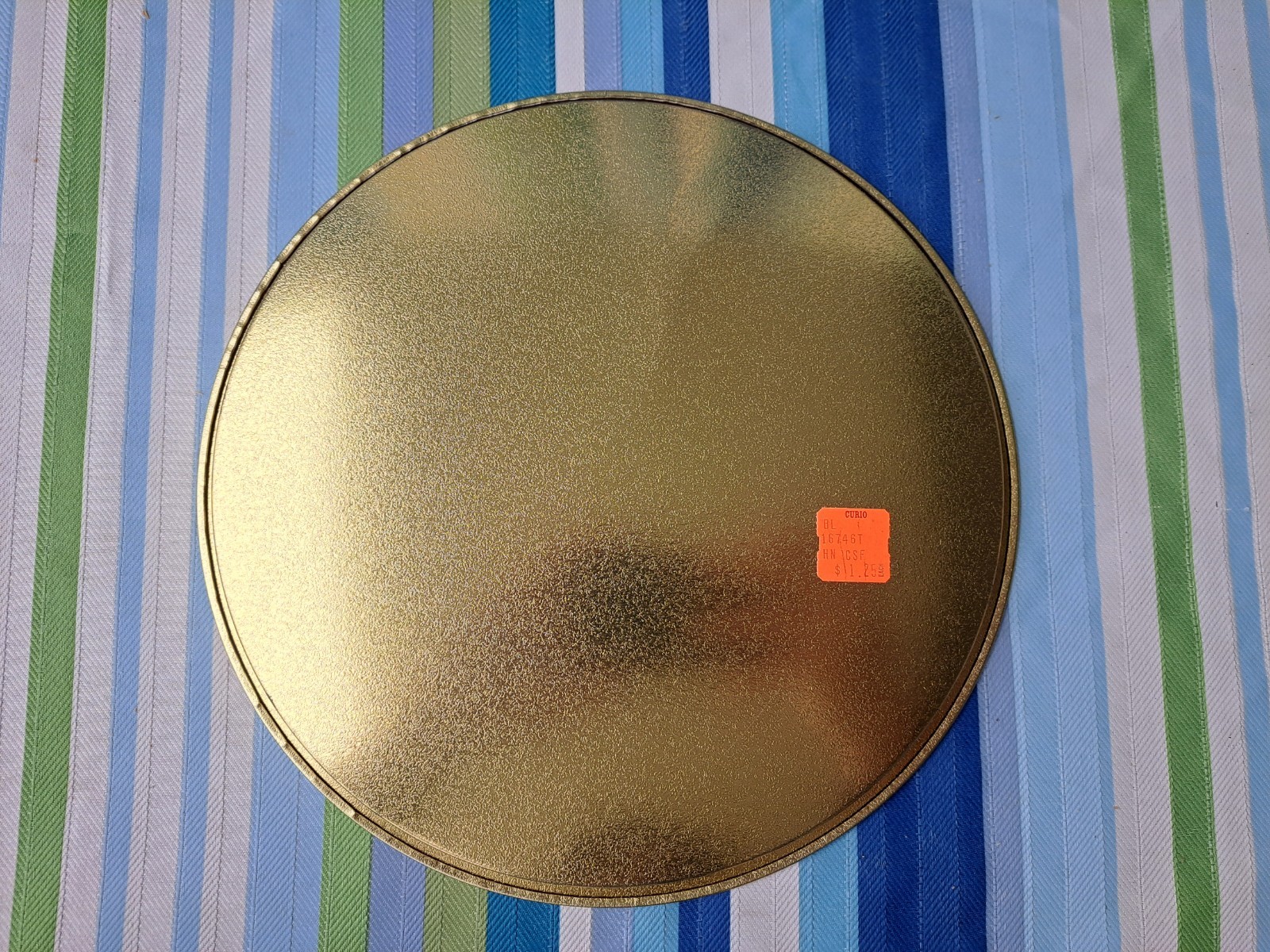 Vintage 1960’s Yellowstone National Park Metal Souvenir Tray EUC BIN27