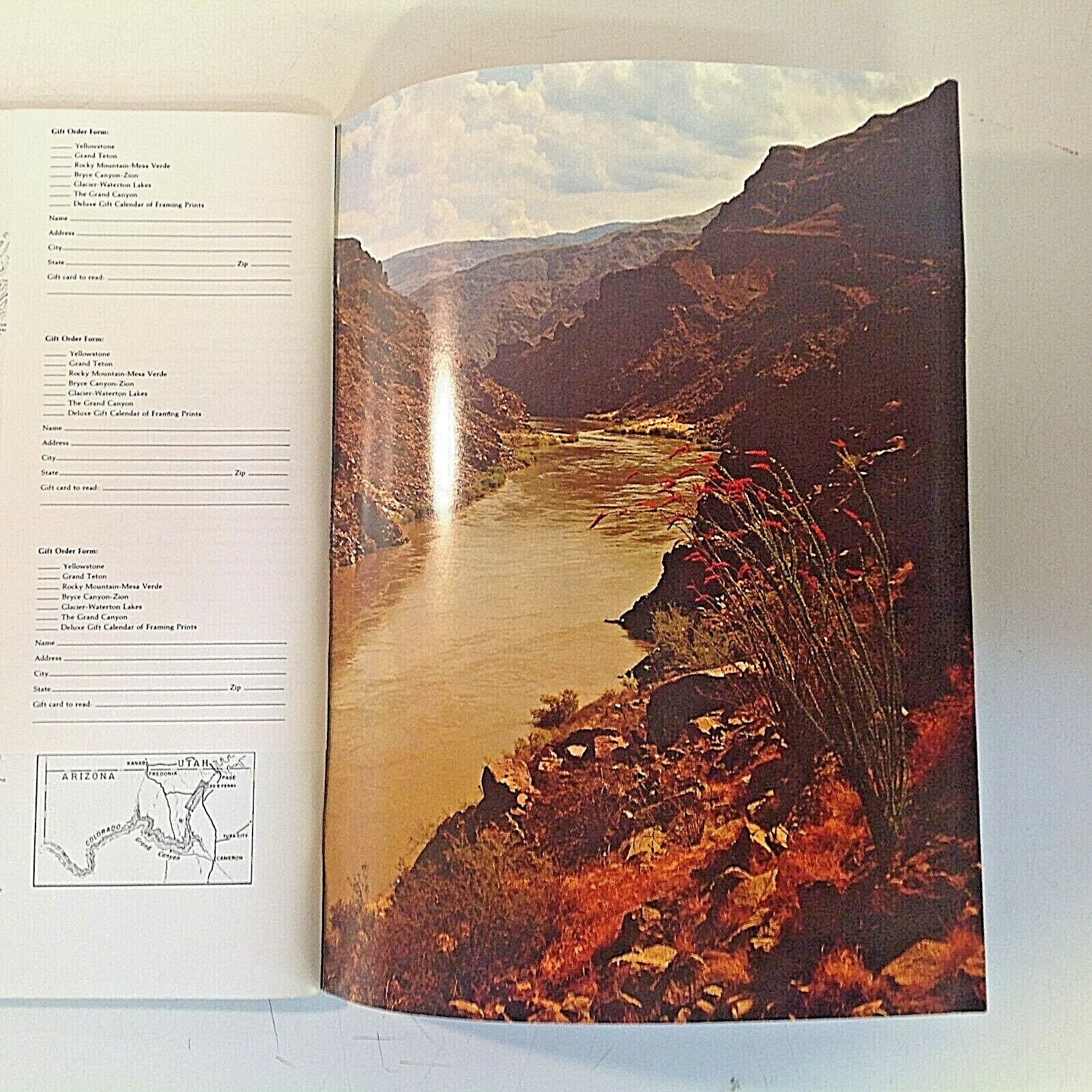 Vintage 1977 Color National Parkways Photo Guide to Grand Canyon National Park