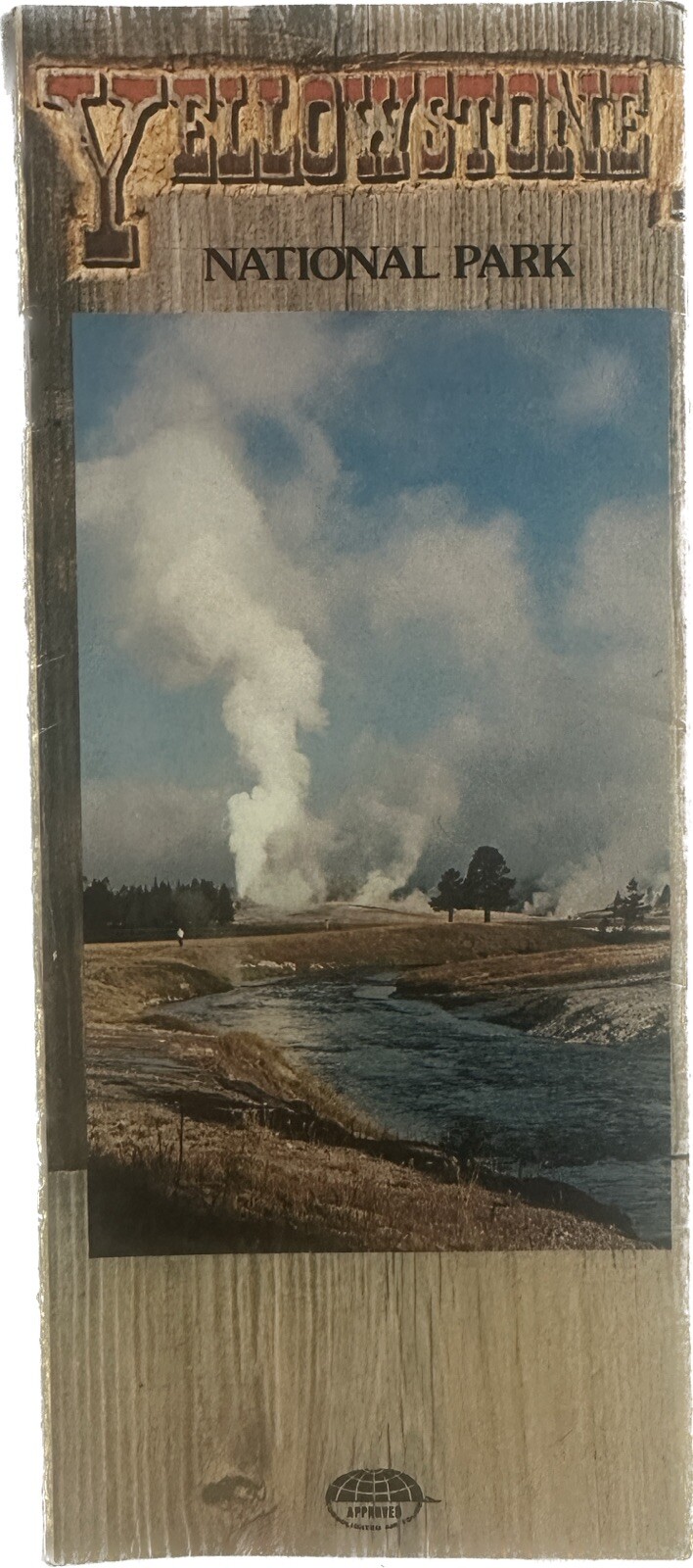 1976 Travel Brochure Yellowstone National Park Ephemera 32 Pages Full Color NICE
