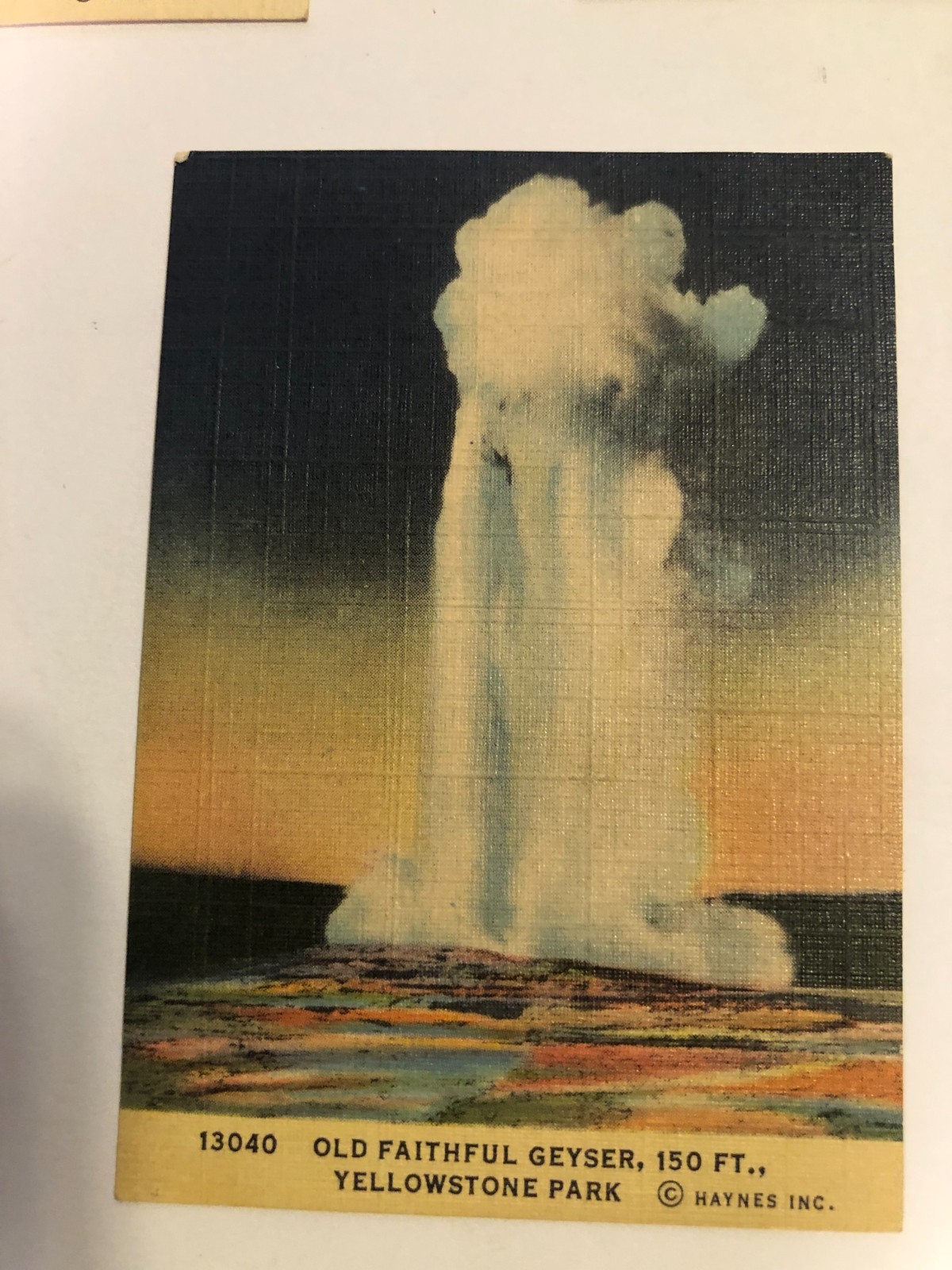 10 Haynes Inc small (2.5 x 3.5) Yellowstone color prints