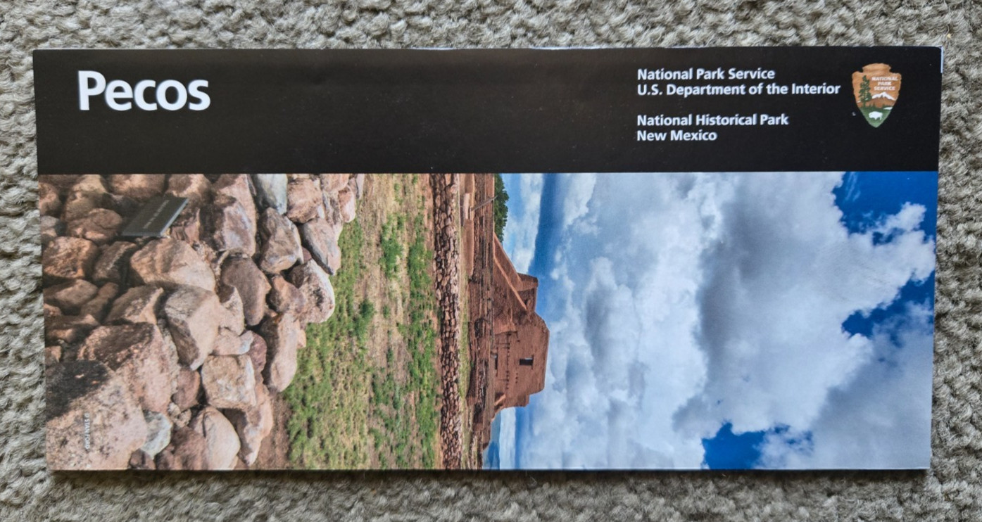 Lot of 10 New Mexico National Park Service unigrid brochures (with Carlsbad)