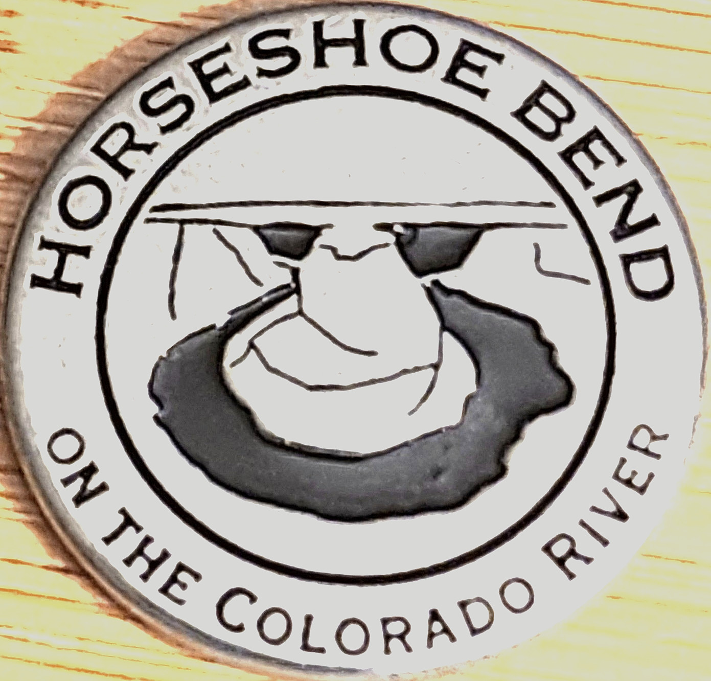 HORSESHOE BEND – LAKE POWELL – NATIONAL PARK TYPE TOKEN – ARIZONA – UTAH
