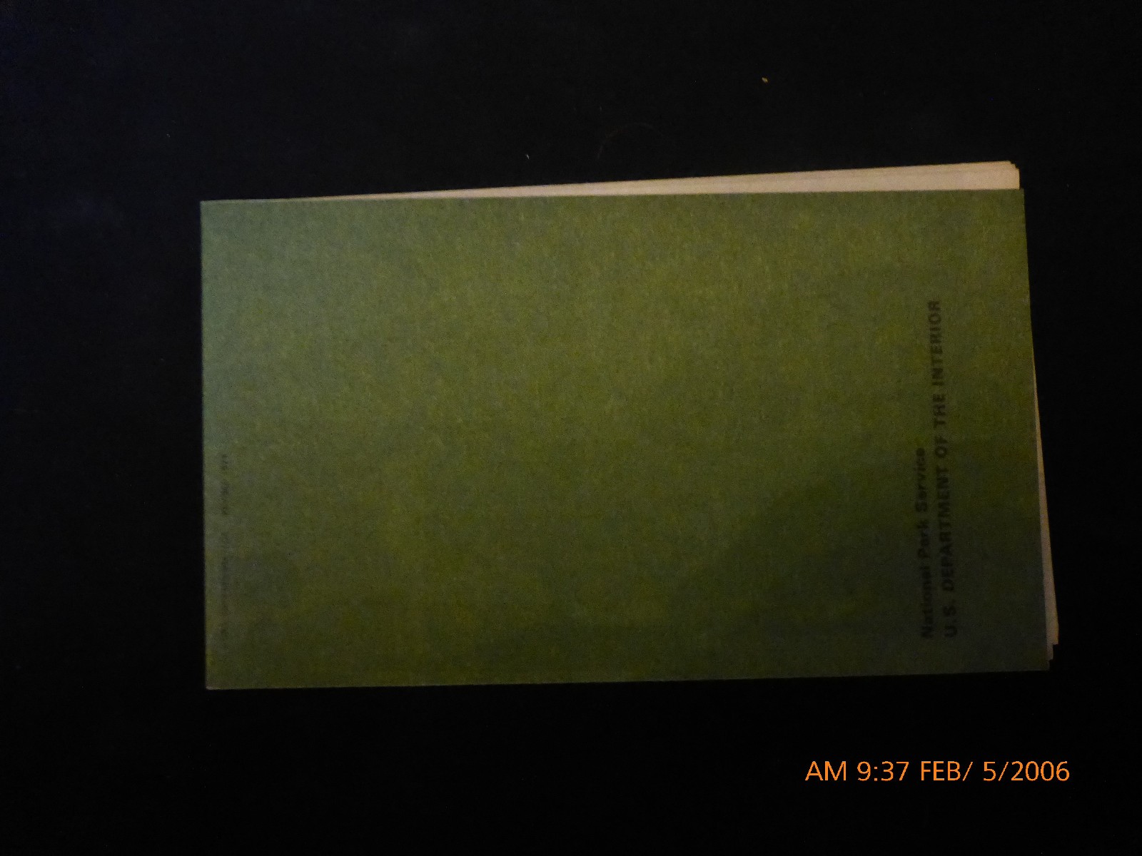 Vintage 1969 Yosemite National Park Map Brochure – U.S. Dept of Interior