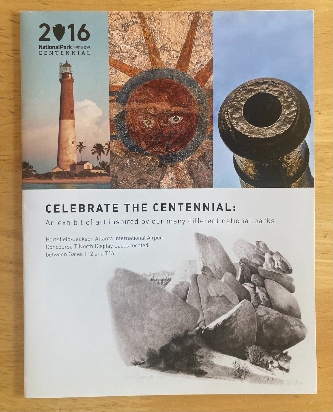 UNIQUE NATIONAL PARK CENTENNIAL ART EXHIBIT CATALOG ATLANTA AIRPORT COLLECTABLE