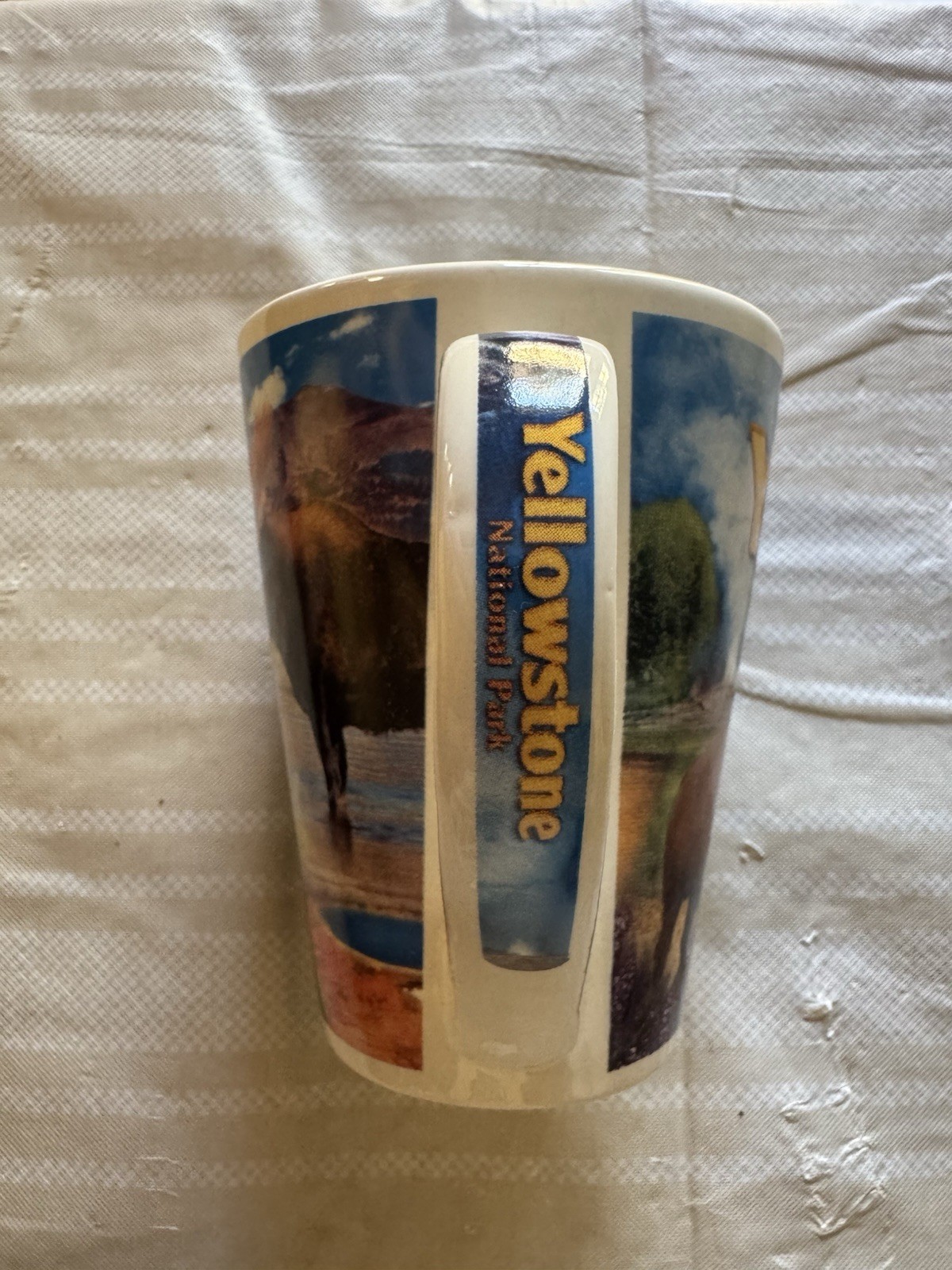 Yellowstone National Park Ceramic Coffee Cup Mug VTG NIB. 16oz