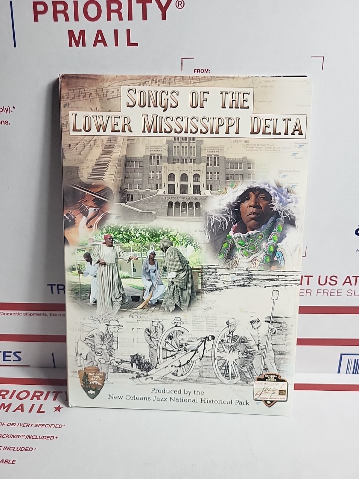 NEW ORLEANS JAZZ NATIONAL HISTORICAL Lower Mississippi Delta Songs CD Set
