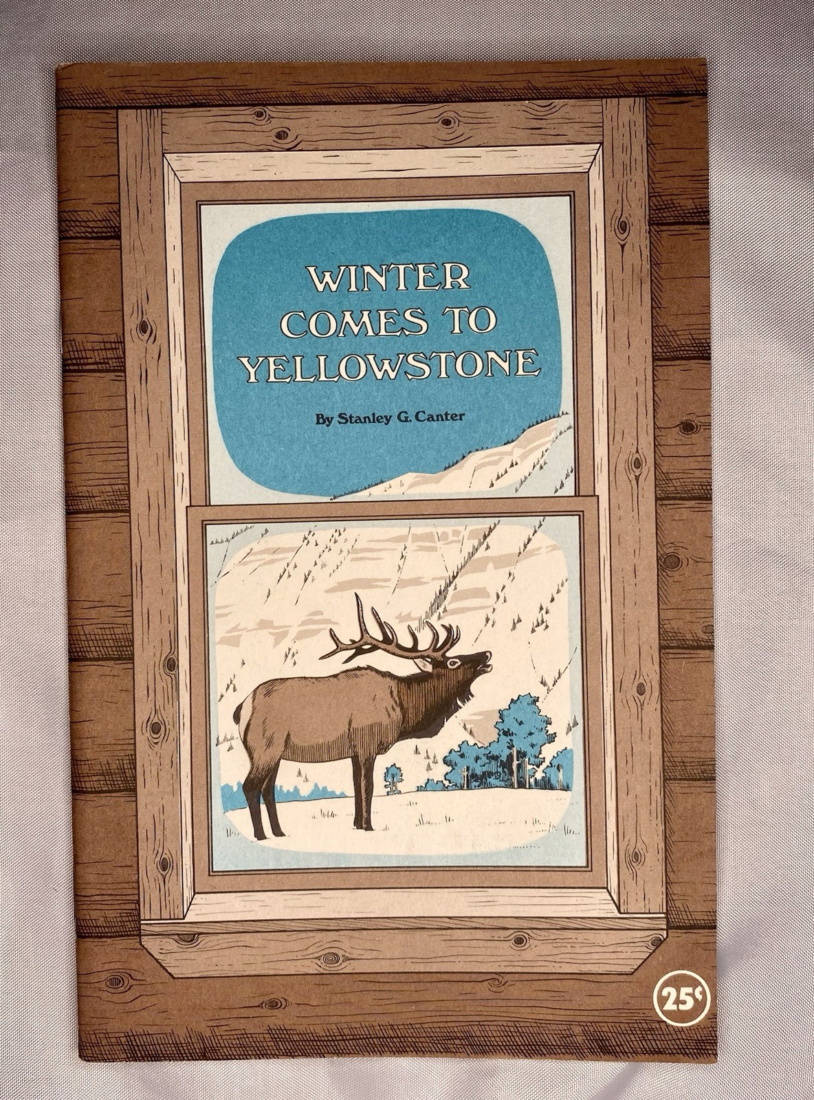🏕️ Vintage Travel Book Lot of 4 1970s Yellowstone National Park Guides