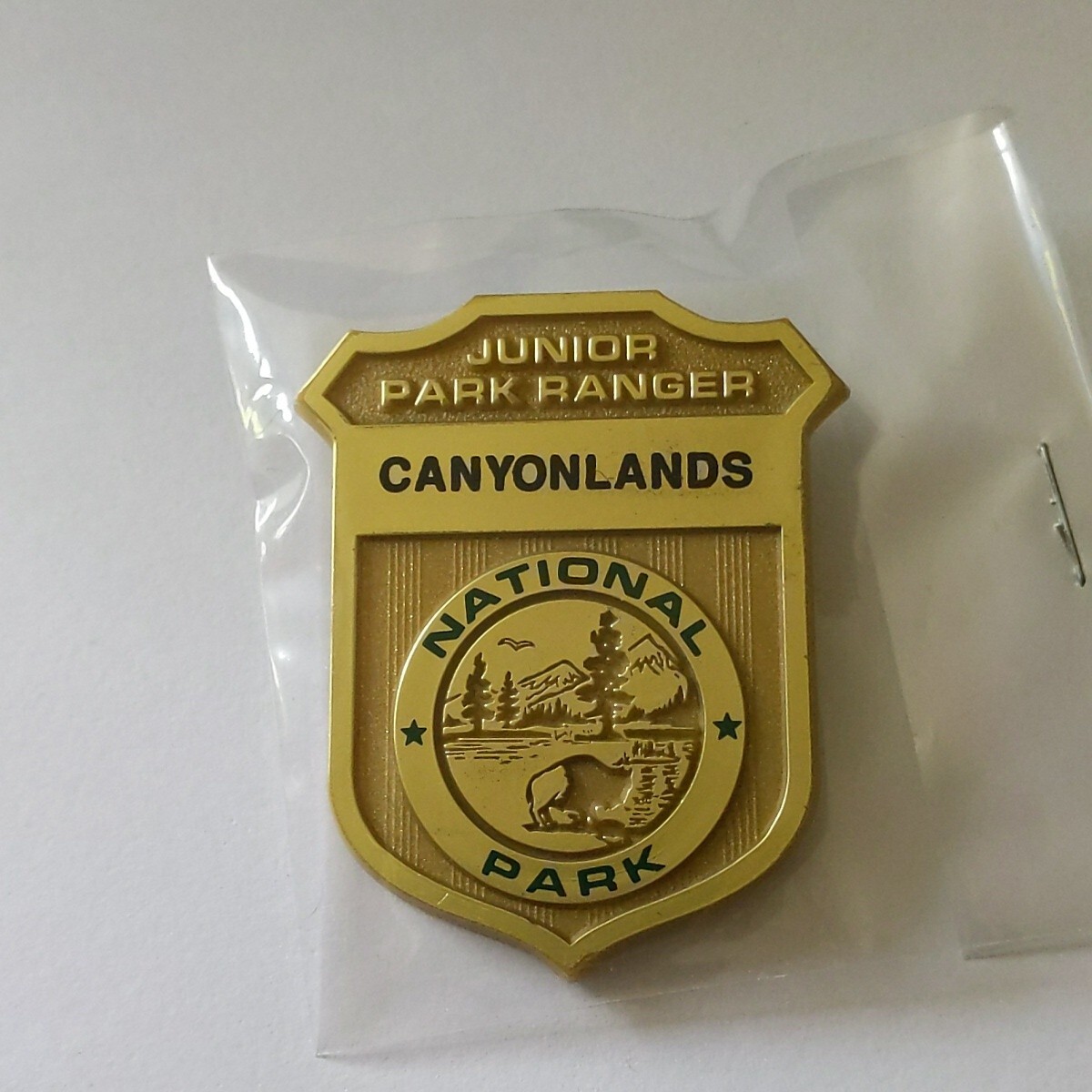 CANYONLANDS Junior Jr National Park Ranger Plastic Souvenir Badge