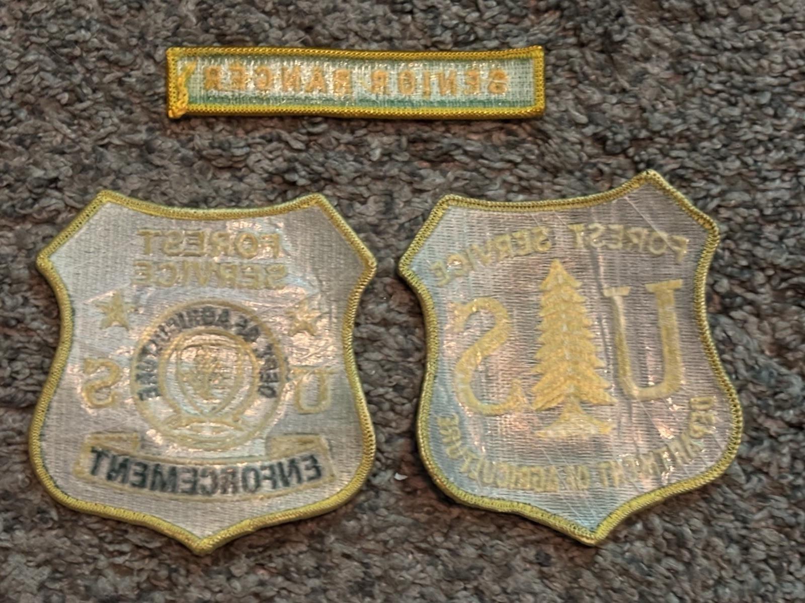 U.S. FOREST SERVICE DEPT IF AGRICULTURE PATCHES