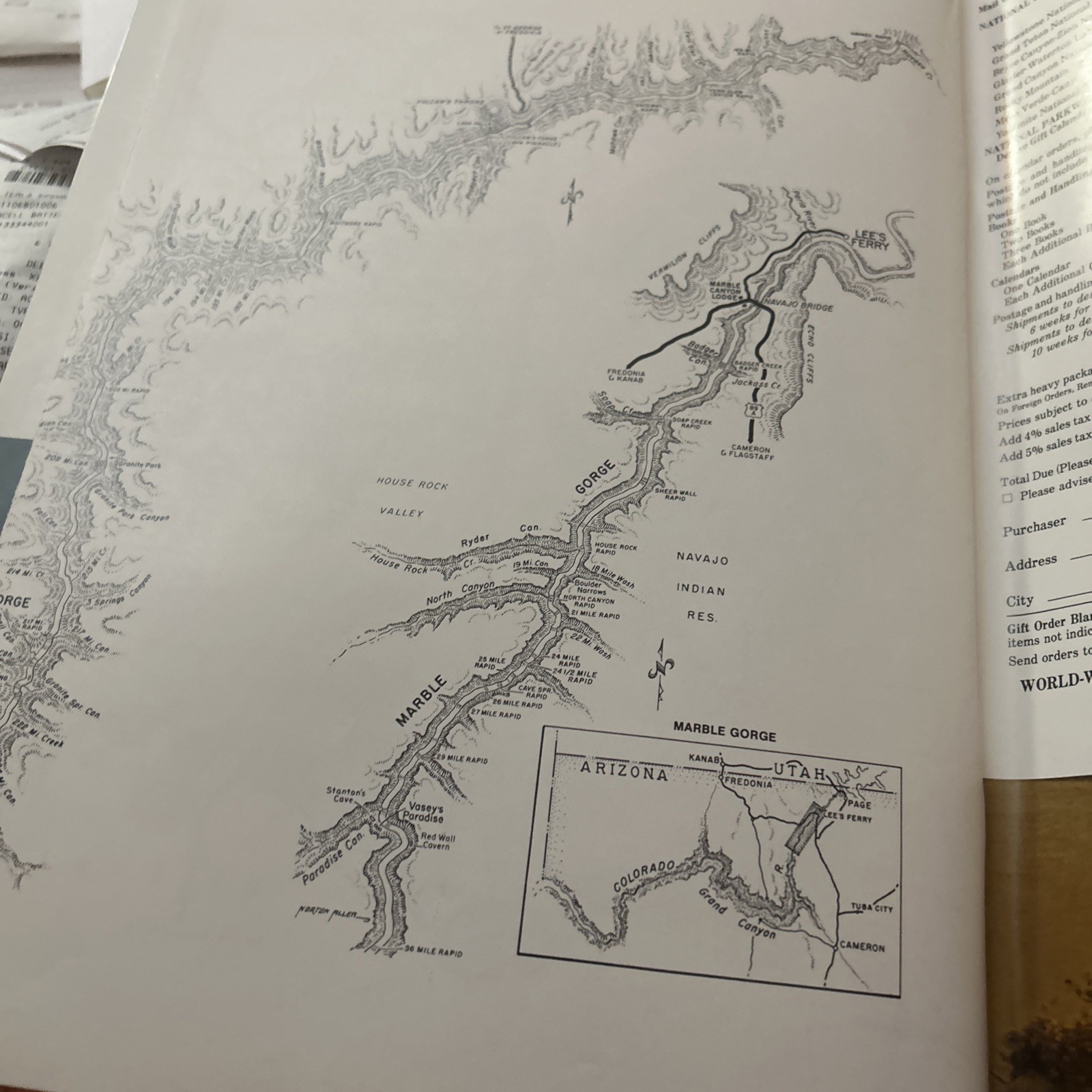 Photographs Grand Canyon Guide Book National Parkways National Park Vintage 1977