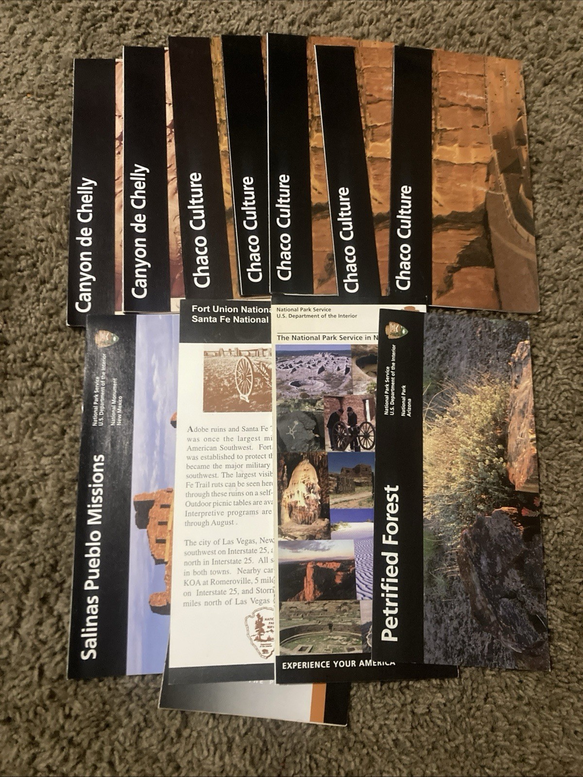 Lot of 12 National Park/ Historic Sites Maps And Brochures