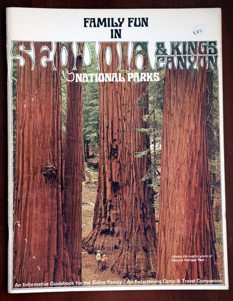 Family Fun Sequoia & Kings Canyon National Parks 1974 Activity Book California