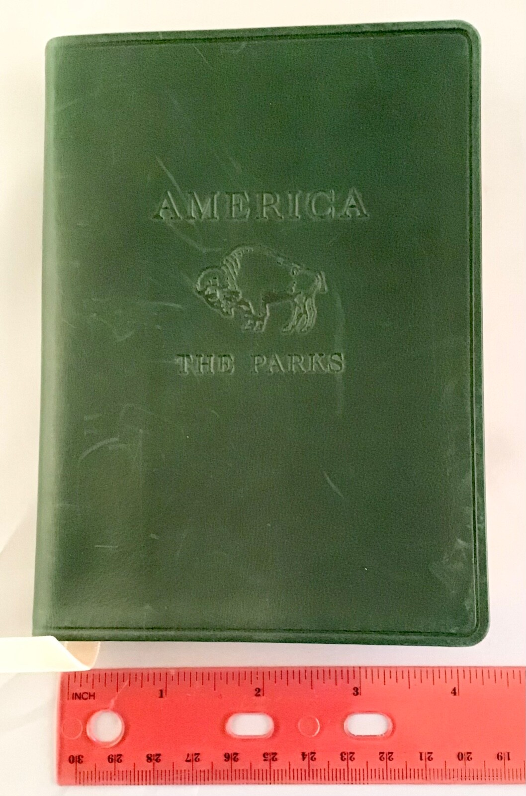 RARE BOOK AMERICA THE PARKS LEATHER BOUND BOXED