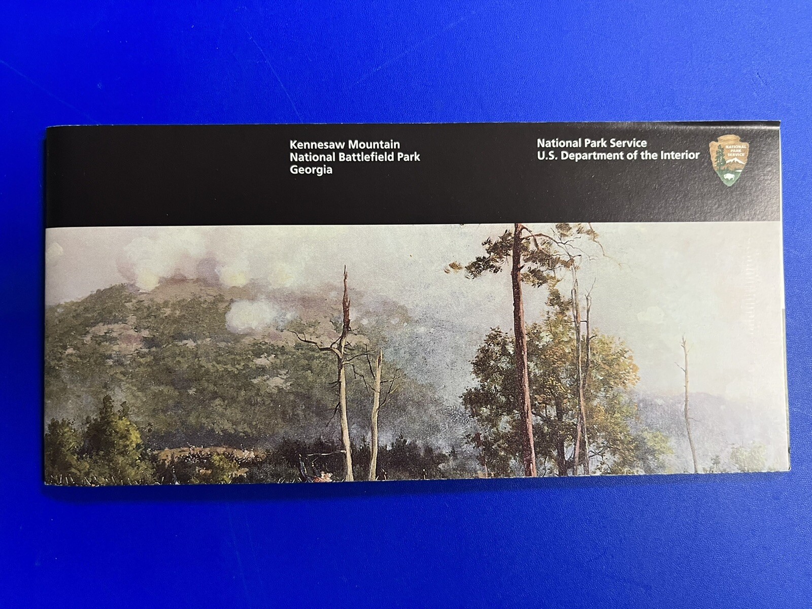 KENNESAW MOUNTAIN NATIONAL BATTLEFIELD PARK NPS Unigrid Map Brochure