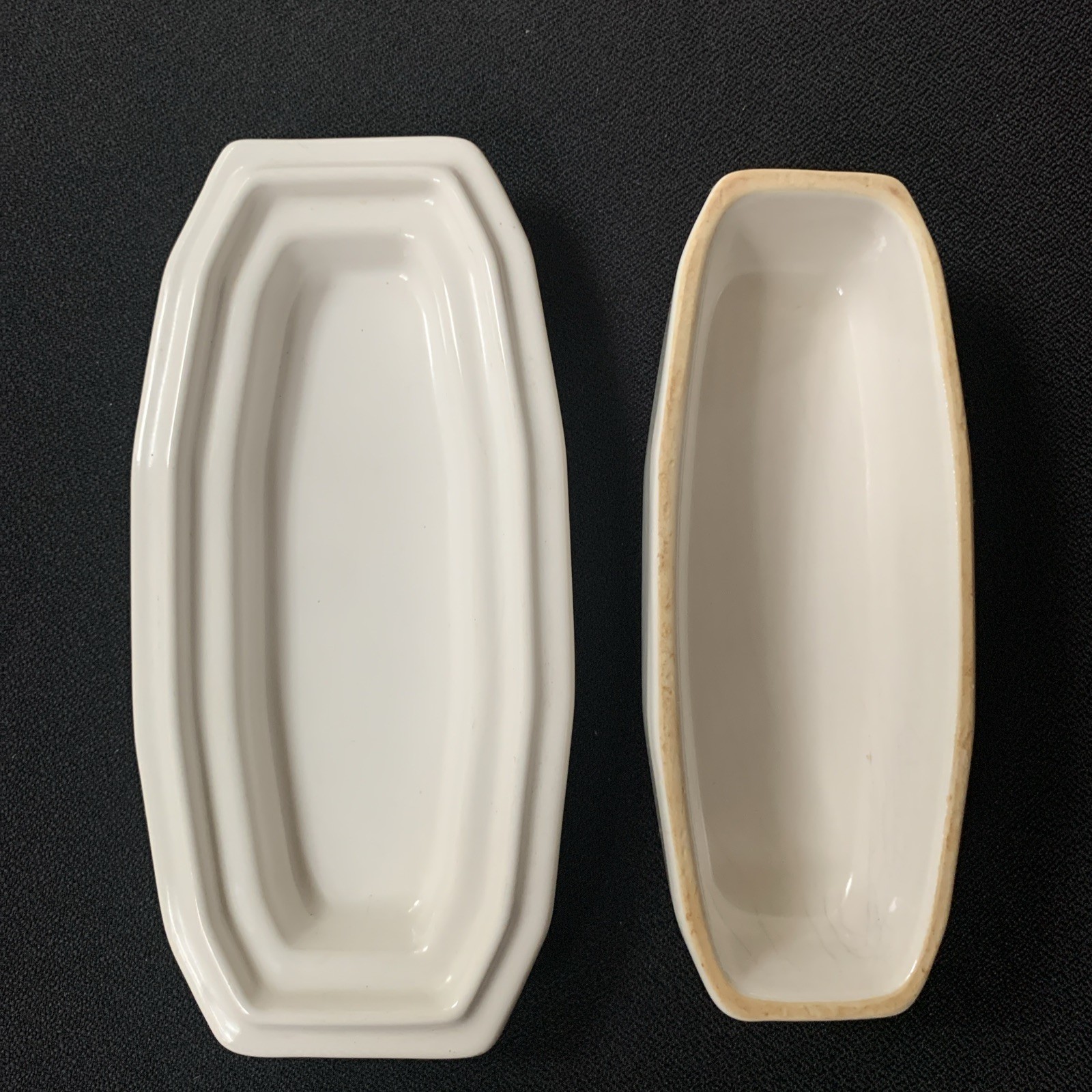 1900’s Antique Wawona Hotel Porcelain Butter Dish