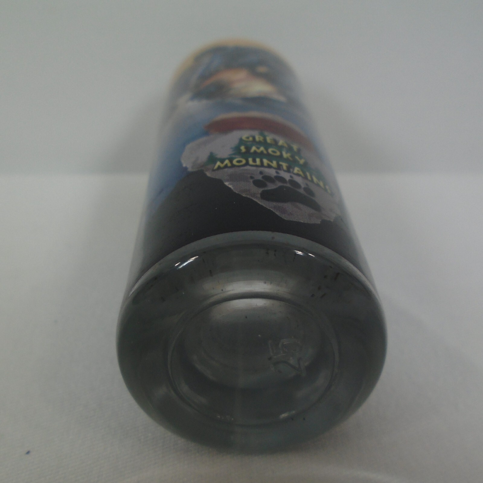 Great Smoky Mountains Black Bears Souvenir Shot Glass Gatlinburg Pigeon Forge Lg