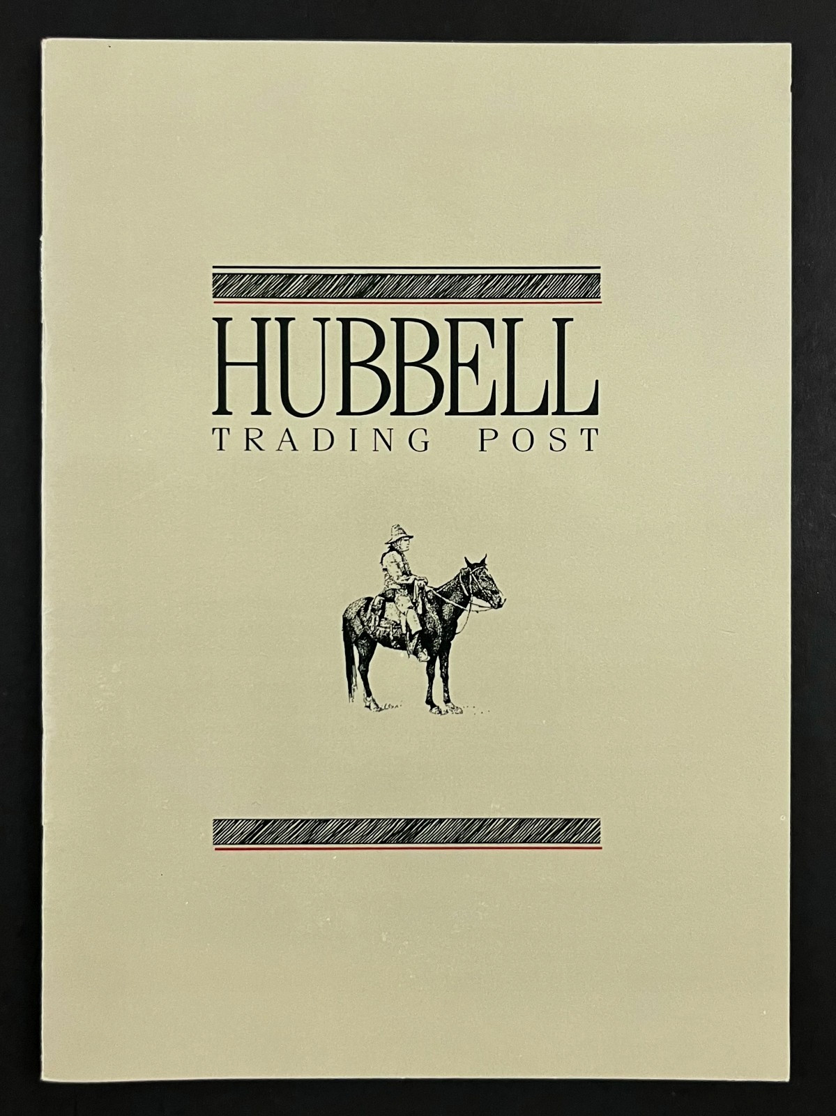 1988 Hubbell Trading Post National Site Arizona NPS Vintage Travel Guide Booklet