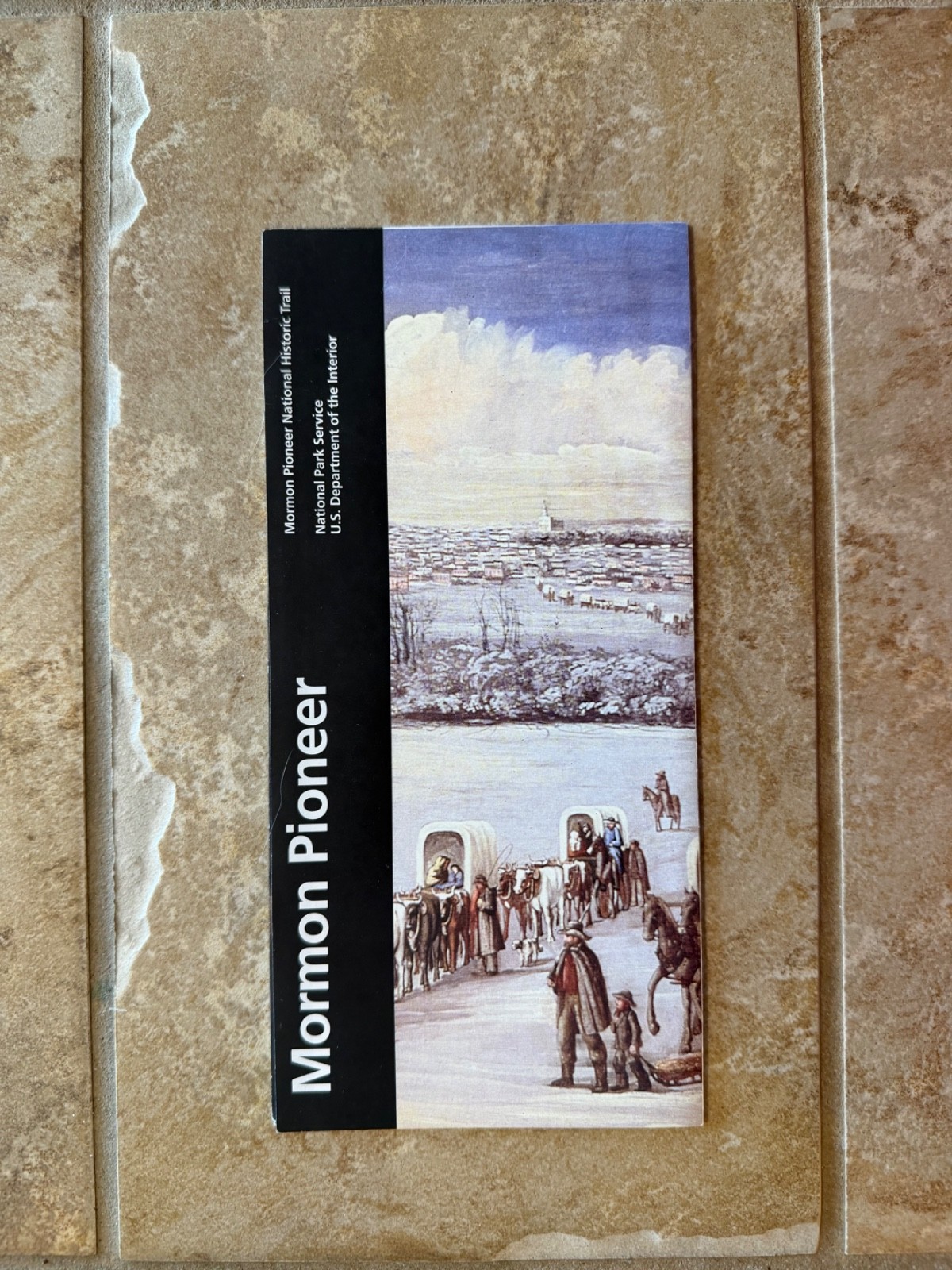 National Park Unigrid Map Mormon Pioneer National Historic Trail 2015