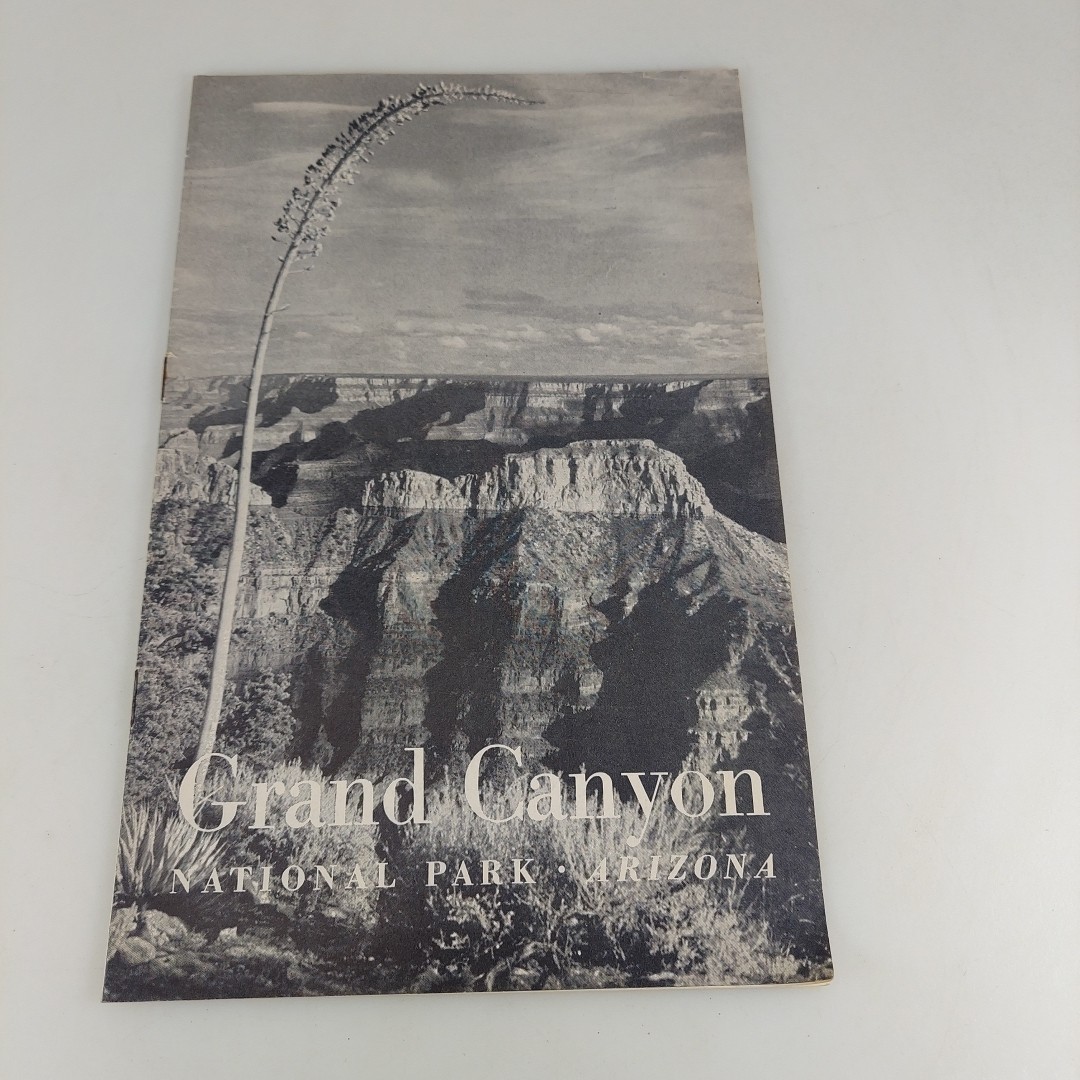 Grand Canyon National Park Arizona Visitors Guide Brochure Revised 1951