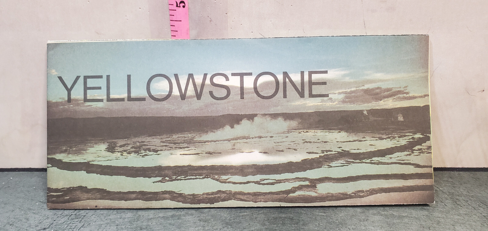 Vintage Yellowstone Park tourist map