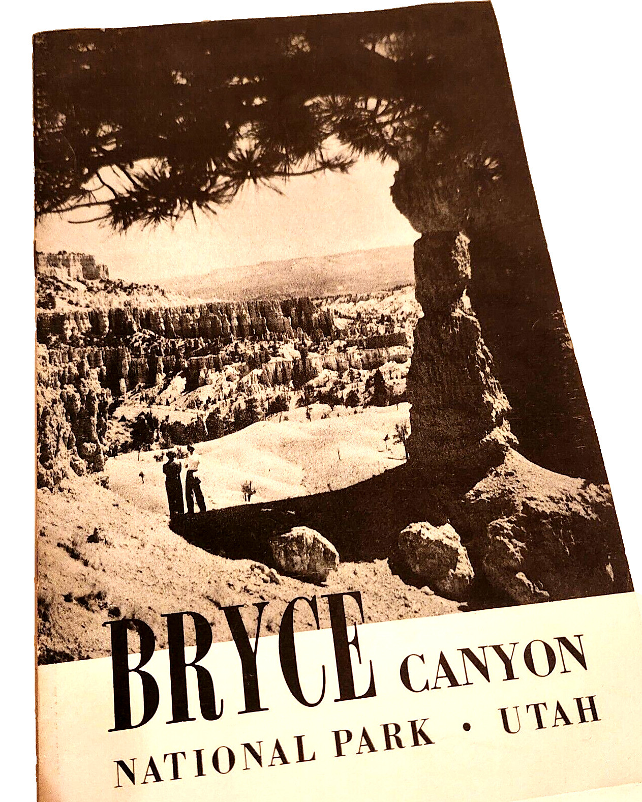 Vintage 1951 Travel Brochure Bryce Canyon National Park Utah
