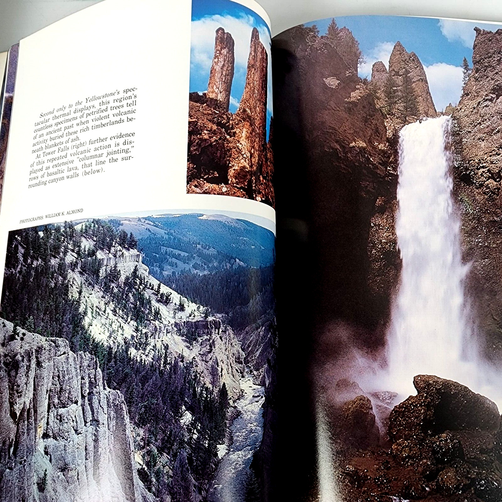 Yellowstone Grand Old Park Book Adam Randolph Collings Illustrated Photos .