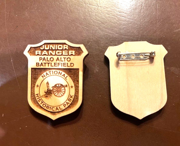 Palo Alto Battlefield National Historical Park – NPS Junior Ranger Badge